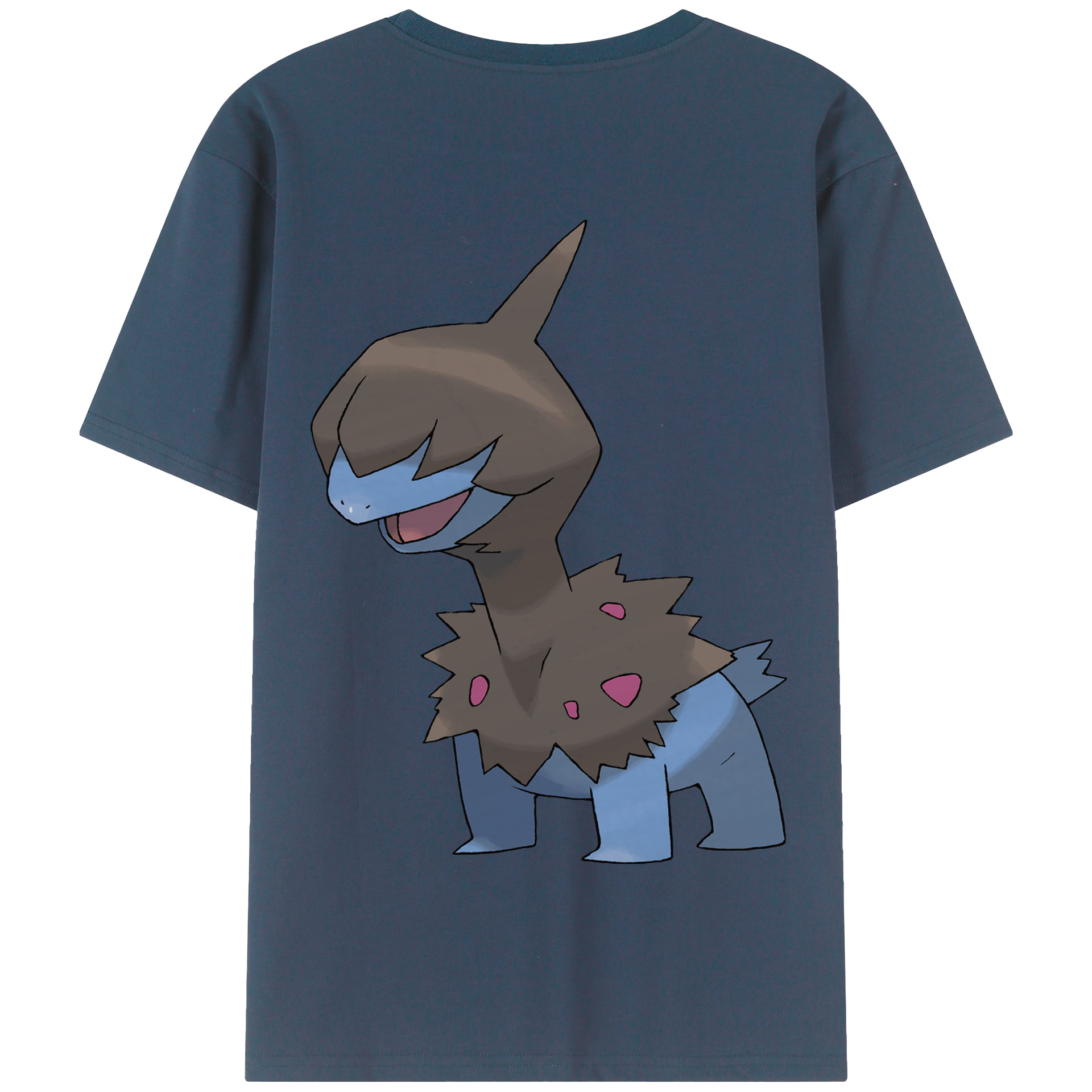 （画像用） ポケットモンスター Pokémon 綿100％半袖Tシャツ（背面プリント）