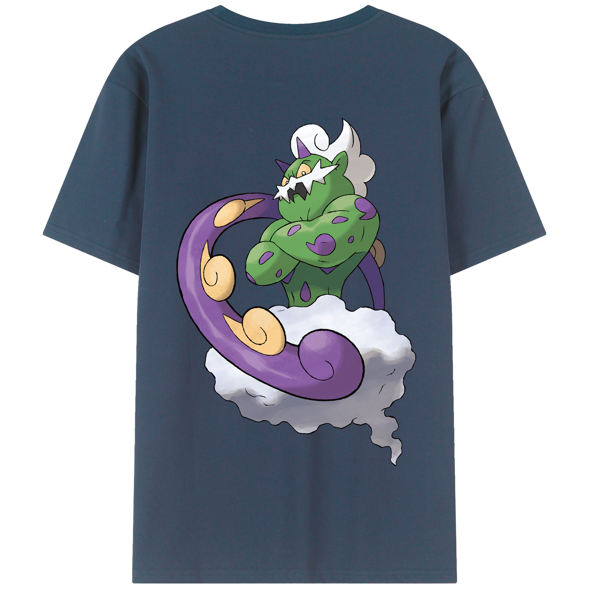 （画像用） ポケットモンスター Pokémon 綿100％半袖Tシャツ（背面プリント）