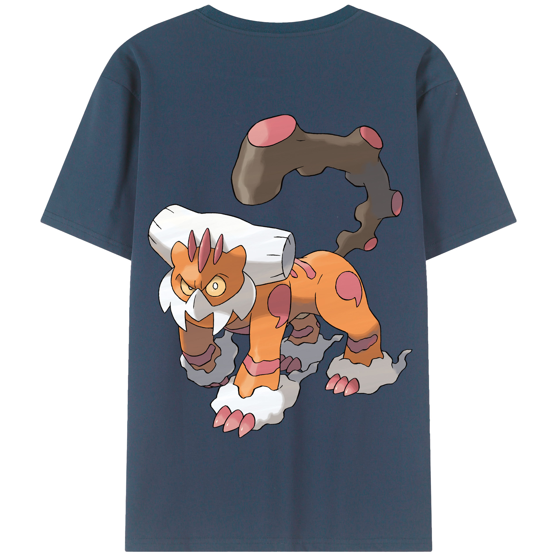 （画像用） ポケットモンスター Pokémon 綿100％半袖Tシャツ（背面プリント）