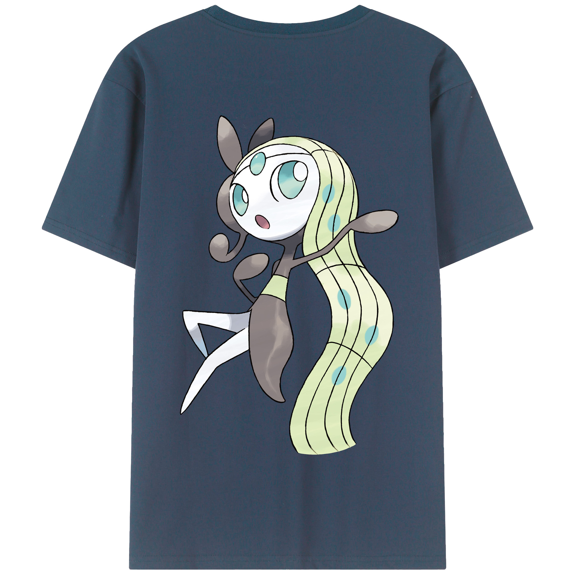 （画像用） ポケットモンスター Pokémon 綿100％半袖Tシャツ（背面プリント）