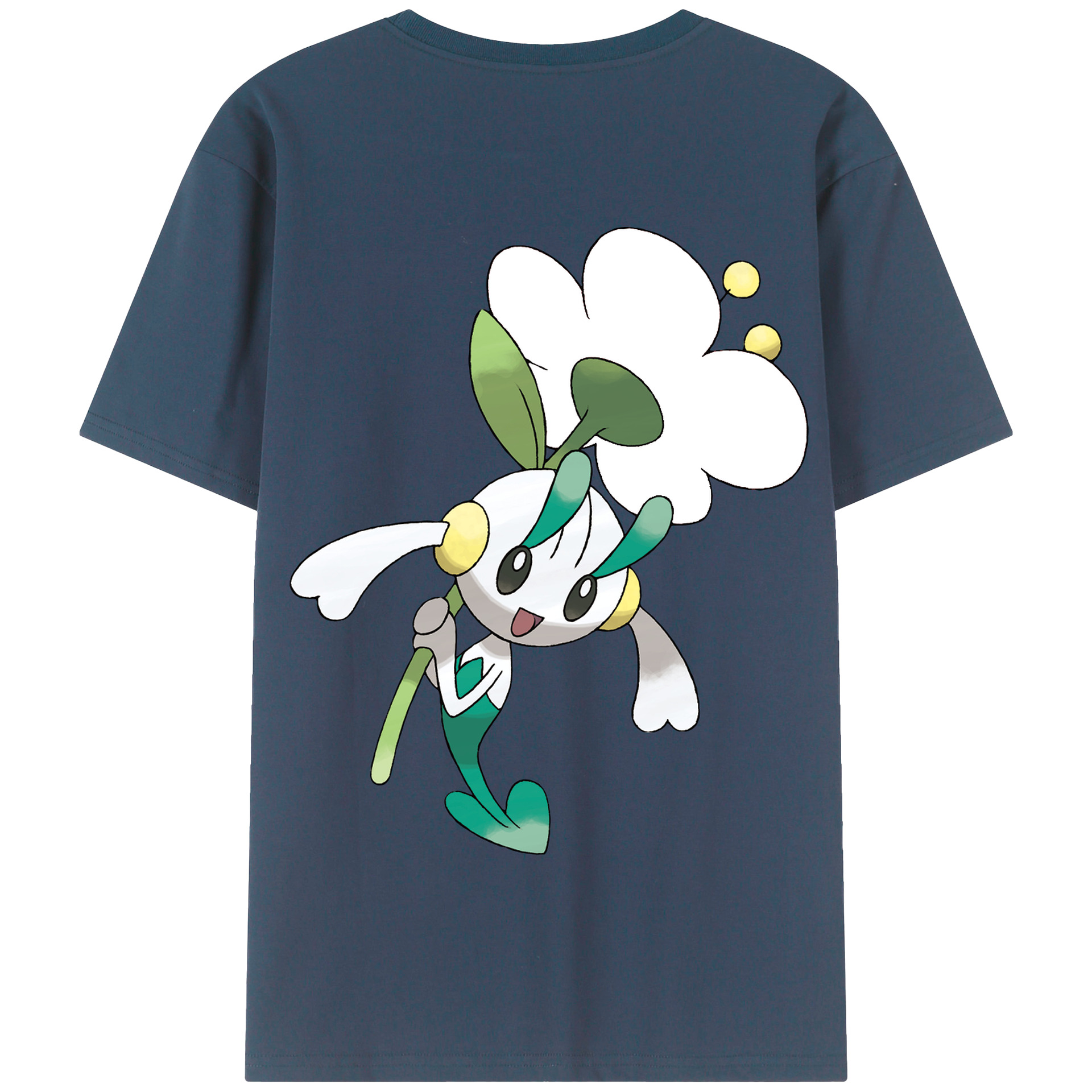 （画像用） ポケットモンスター Pokémon 綿100％半袖Tシャツ（背面プリント）