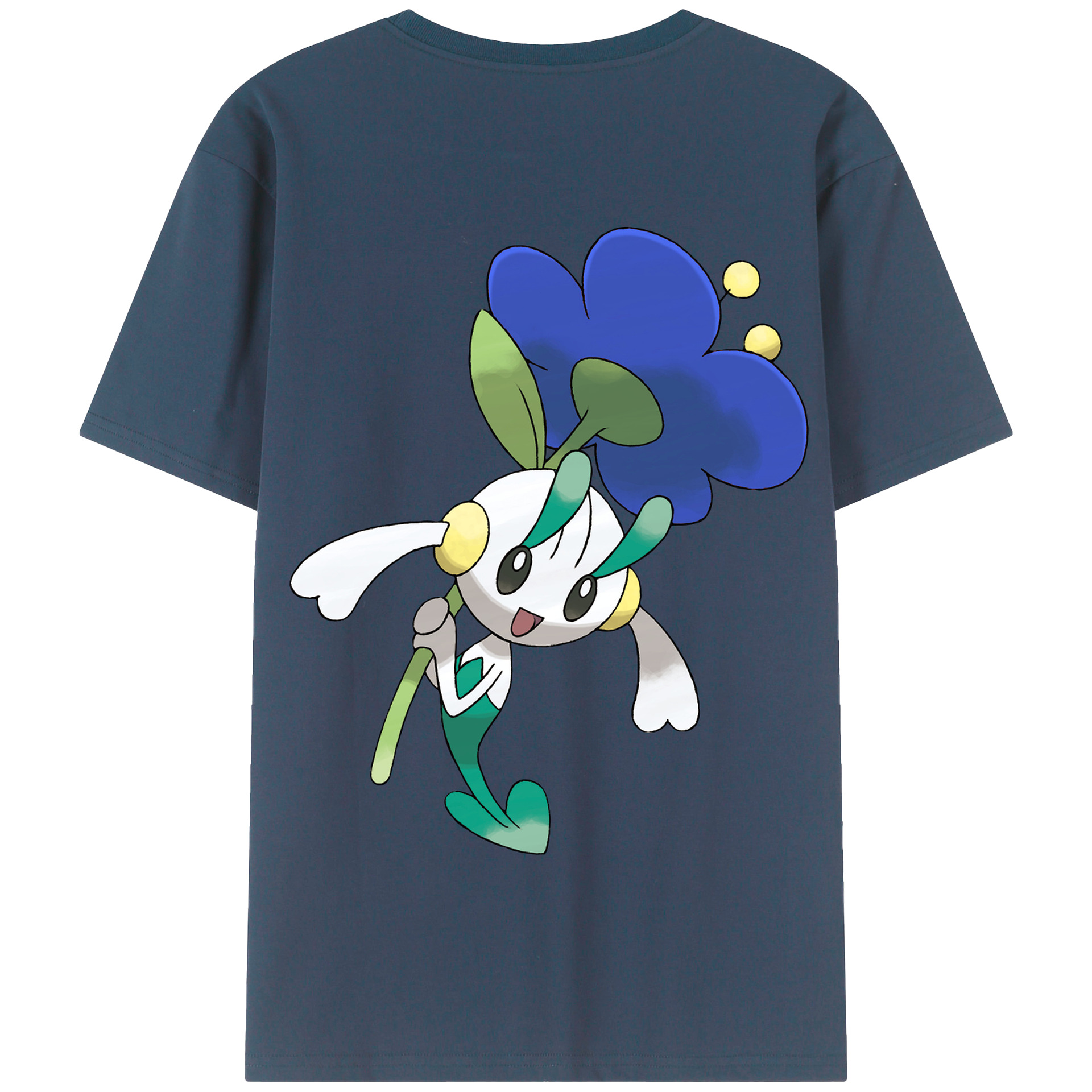 （画像用） ポケットモンスター Pokémon 綿100％半袖Tシャツ（背面プリント）