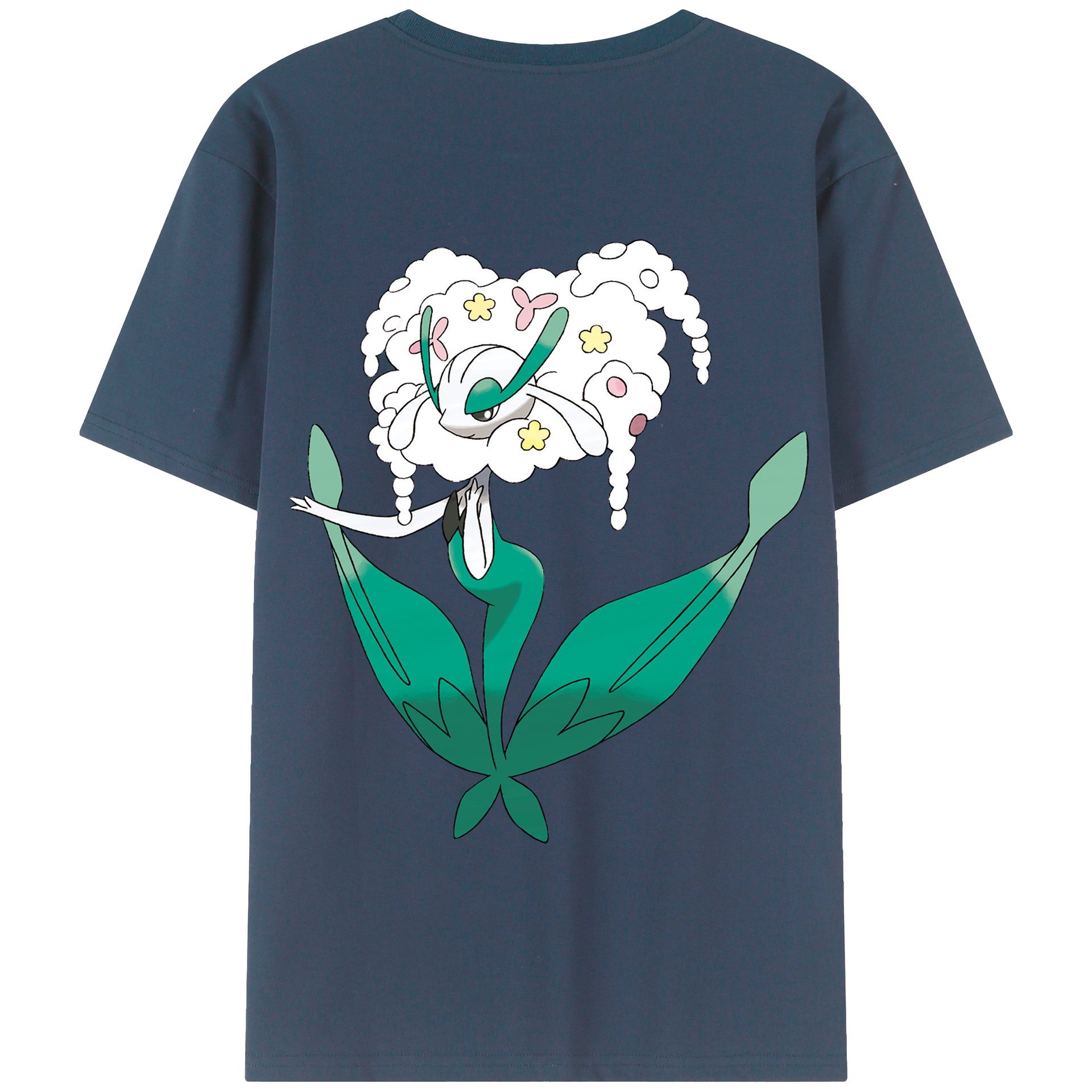 （画像用） ポケットモンスター Pokémon 綿100％半袖Tシャツ（背面プリント）