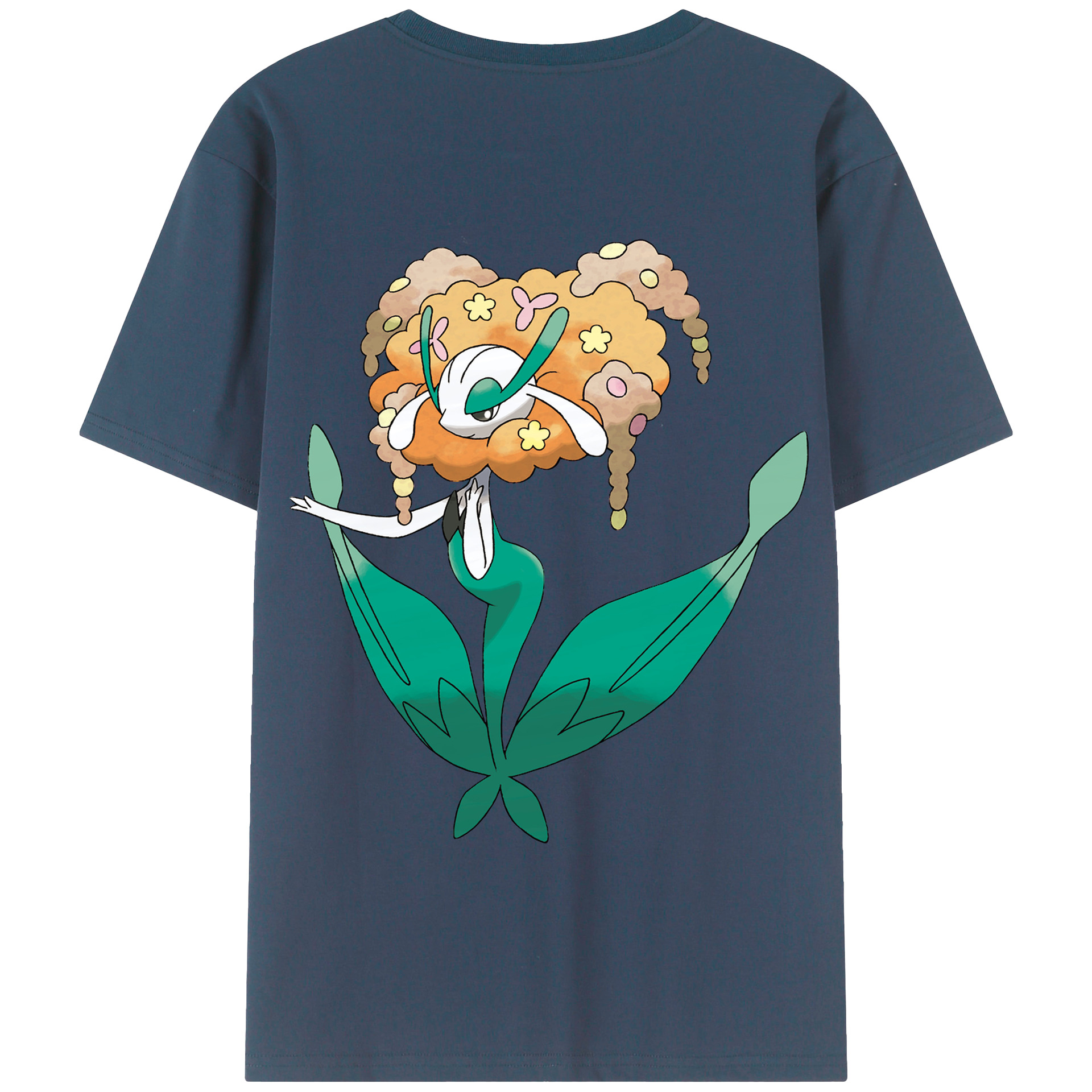 （画像用） ポケットモンスター Pokémon 綿100％半袖Tシャツ（背面プリント）