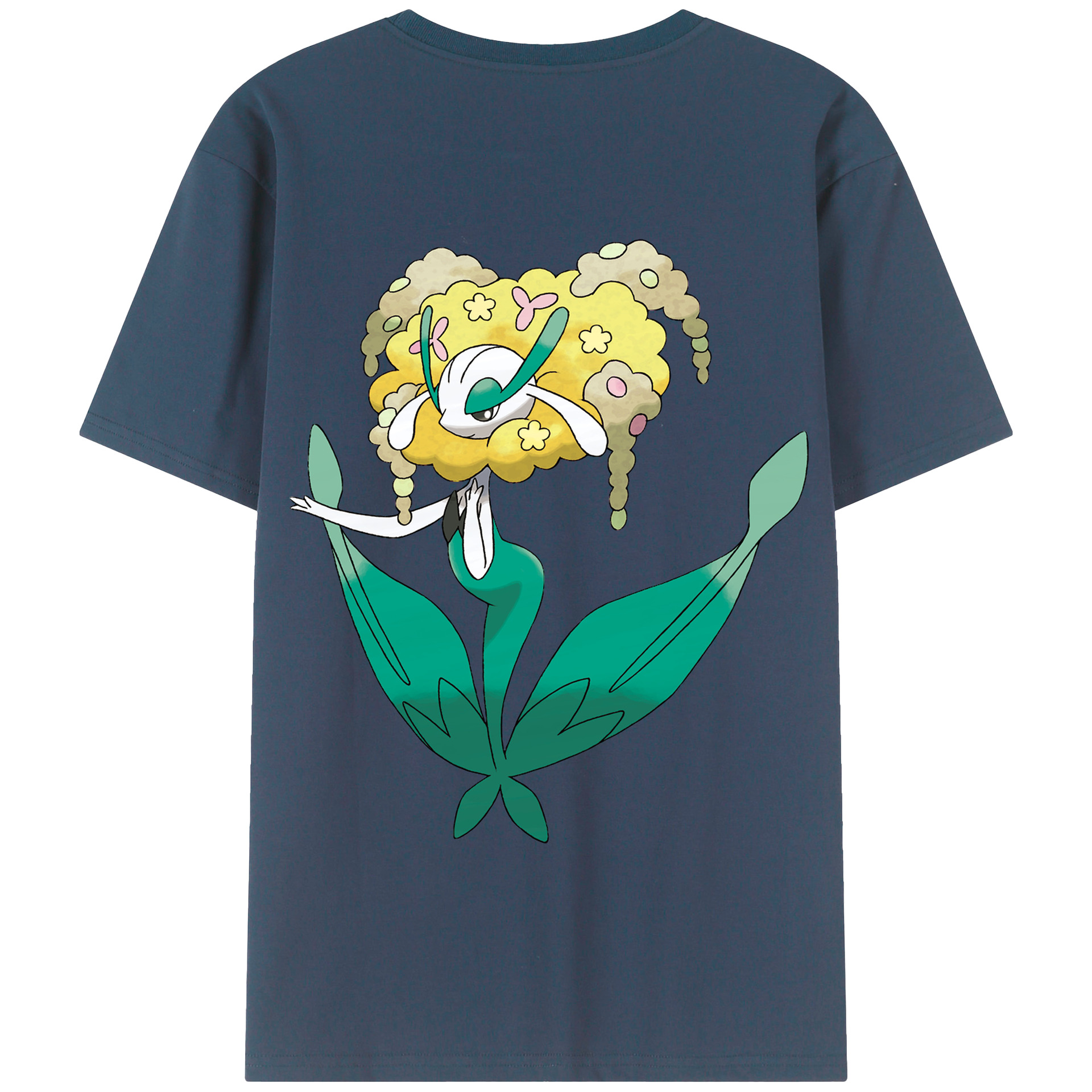 （画像用） ポケットモンスター Pokémon 綿100％半袖Tシャツ（背面プリント）