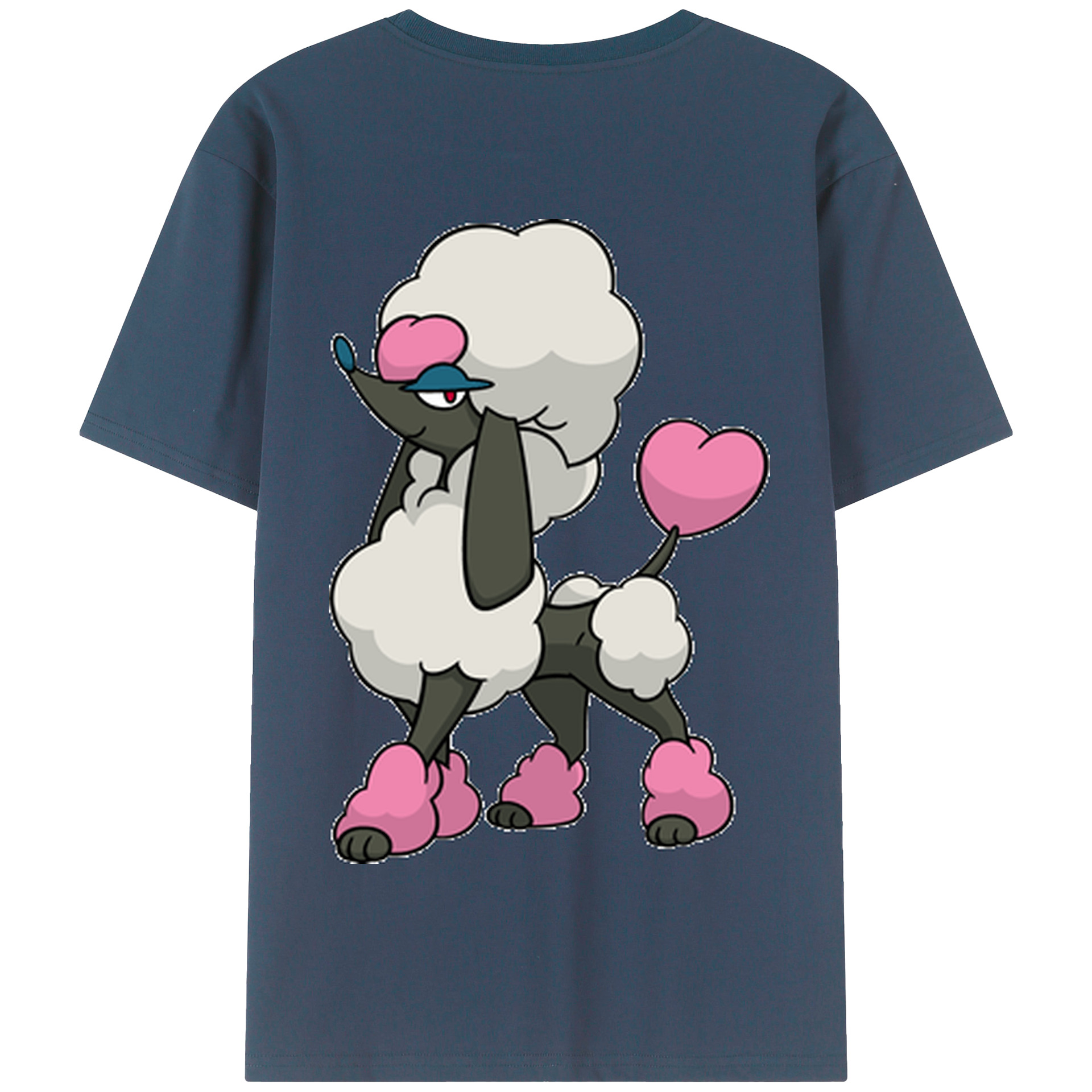 （画像用） ポケットモンスター Pokémon 綿100％半袖Tシャツ（背面プリント）