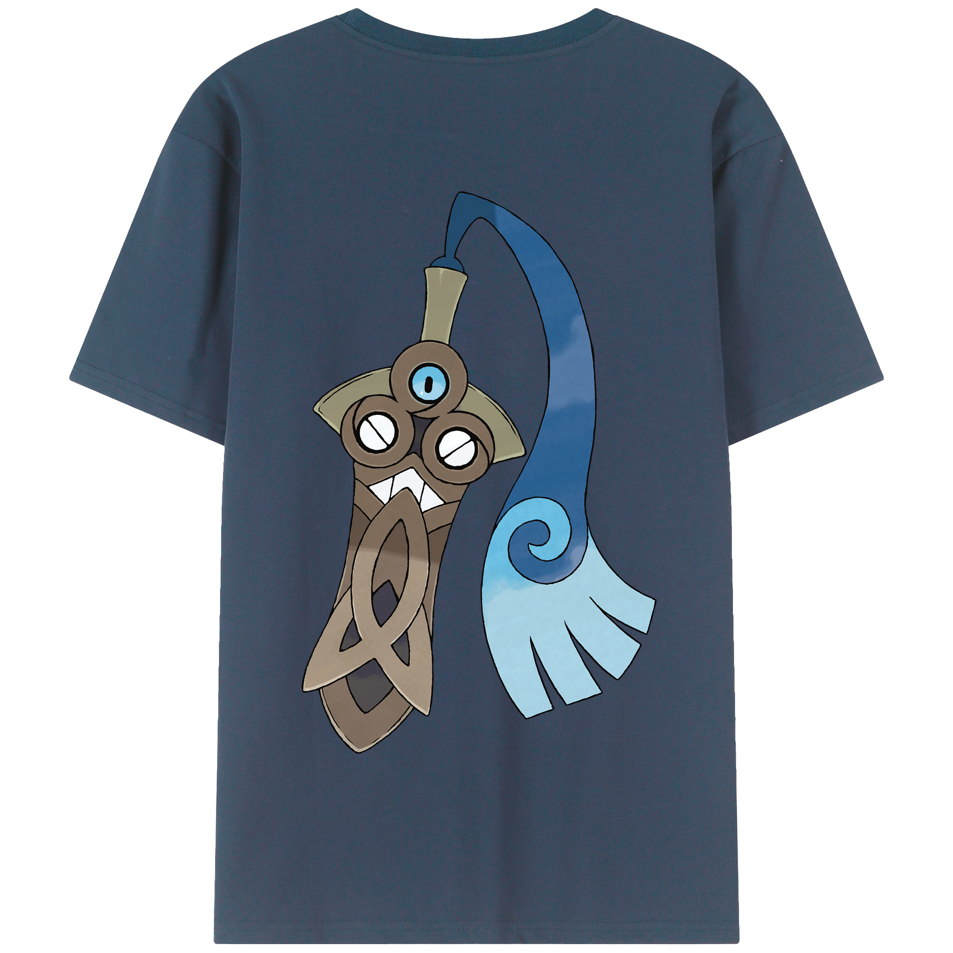 （画像用） ポケットモンスター Pokémon 綿100％半袖Tシャツ（背面プリント）