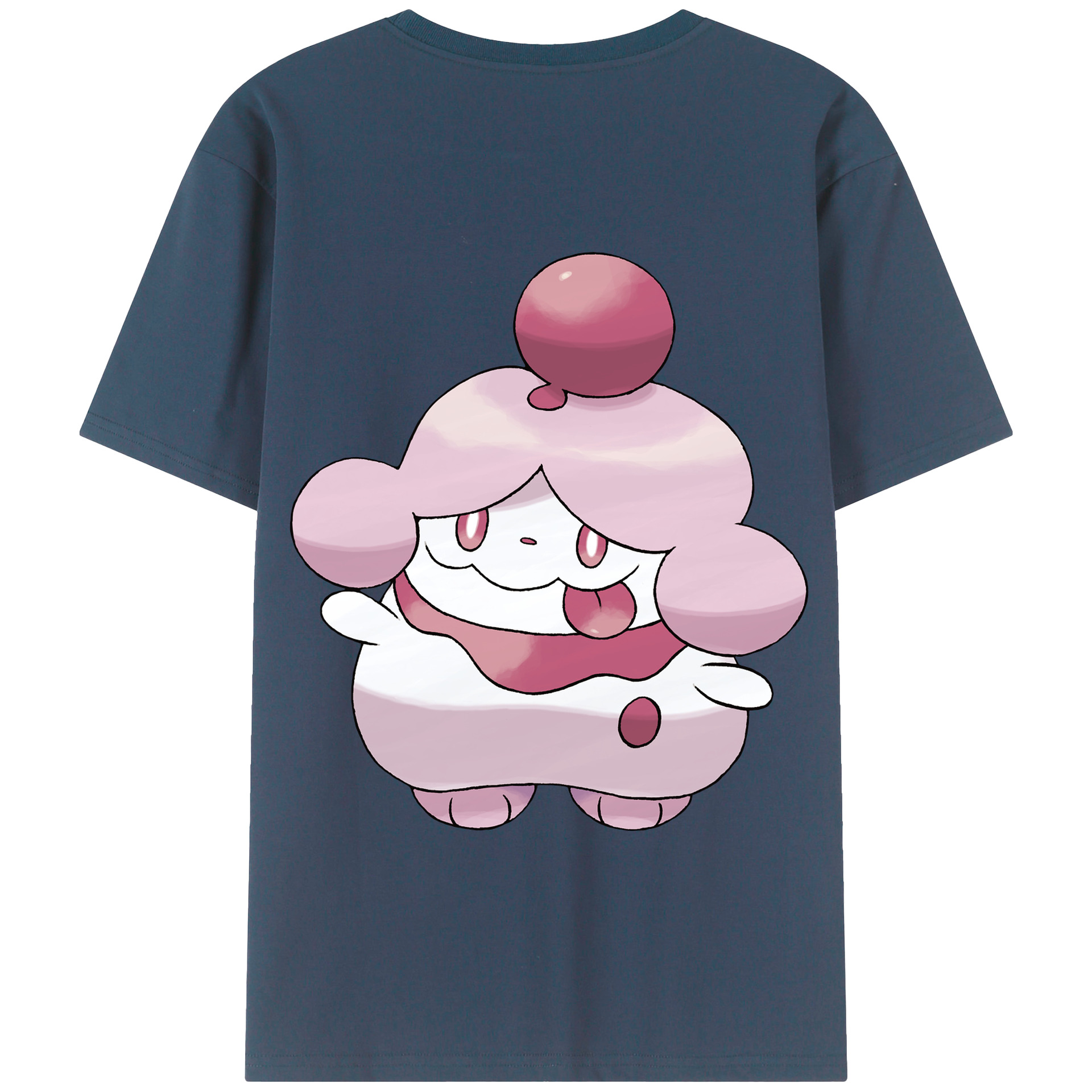 （画像用） ポケットモンスター Pokémon 綿100％半袖Tシャツ（背面プリント）