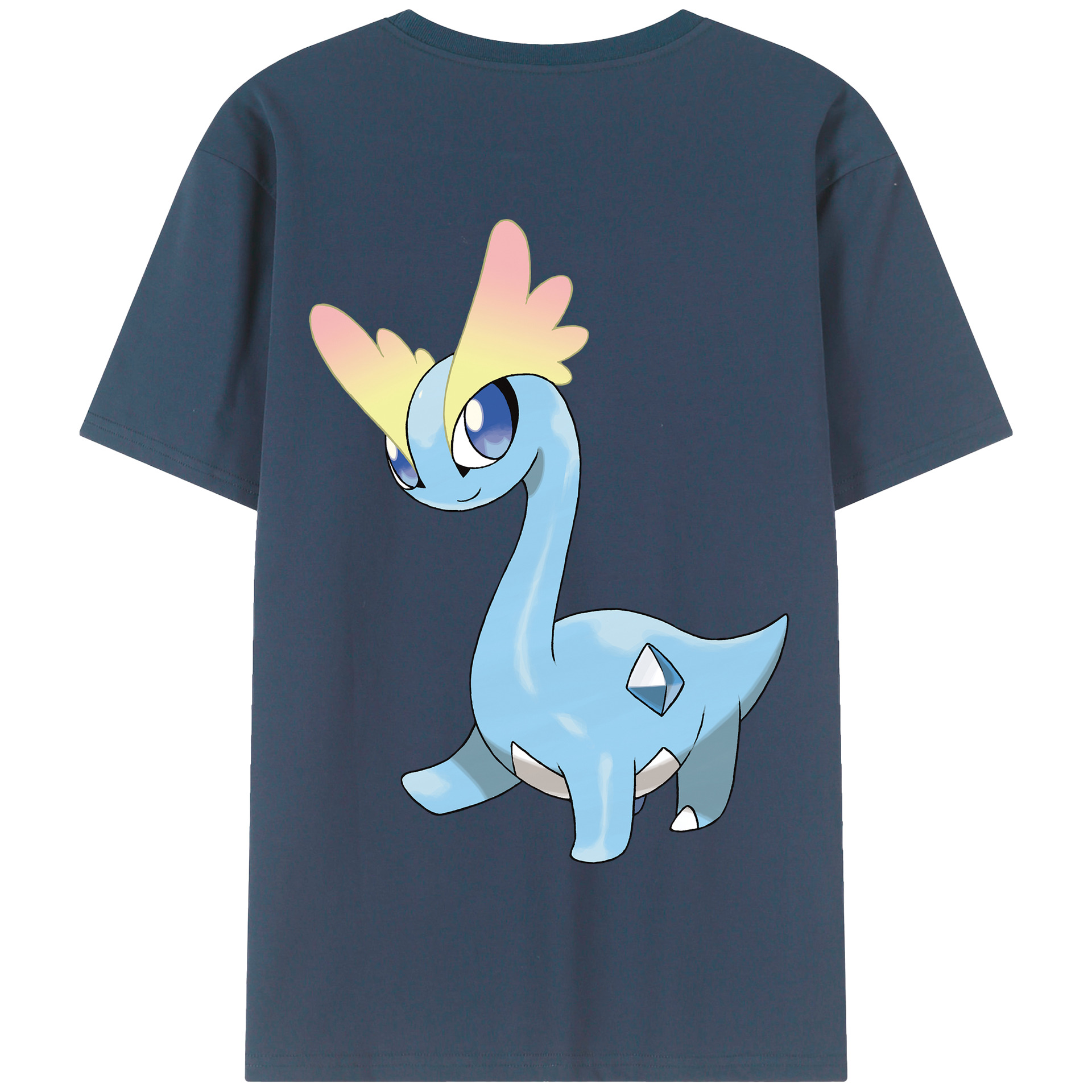 （画像用） ポケットモンスター Pokémon 綿100％半袖Tシャツ（背面プリント）