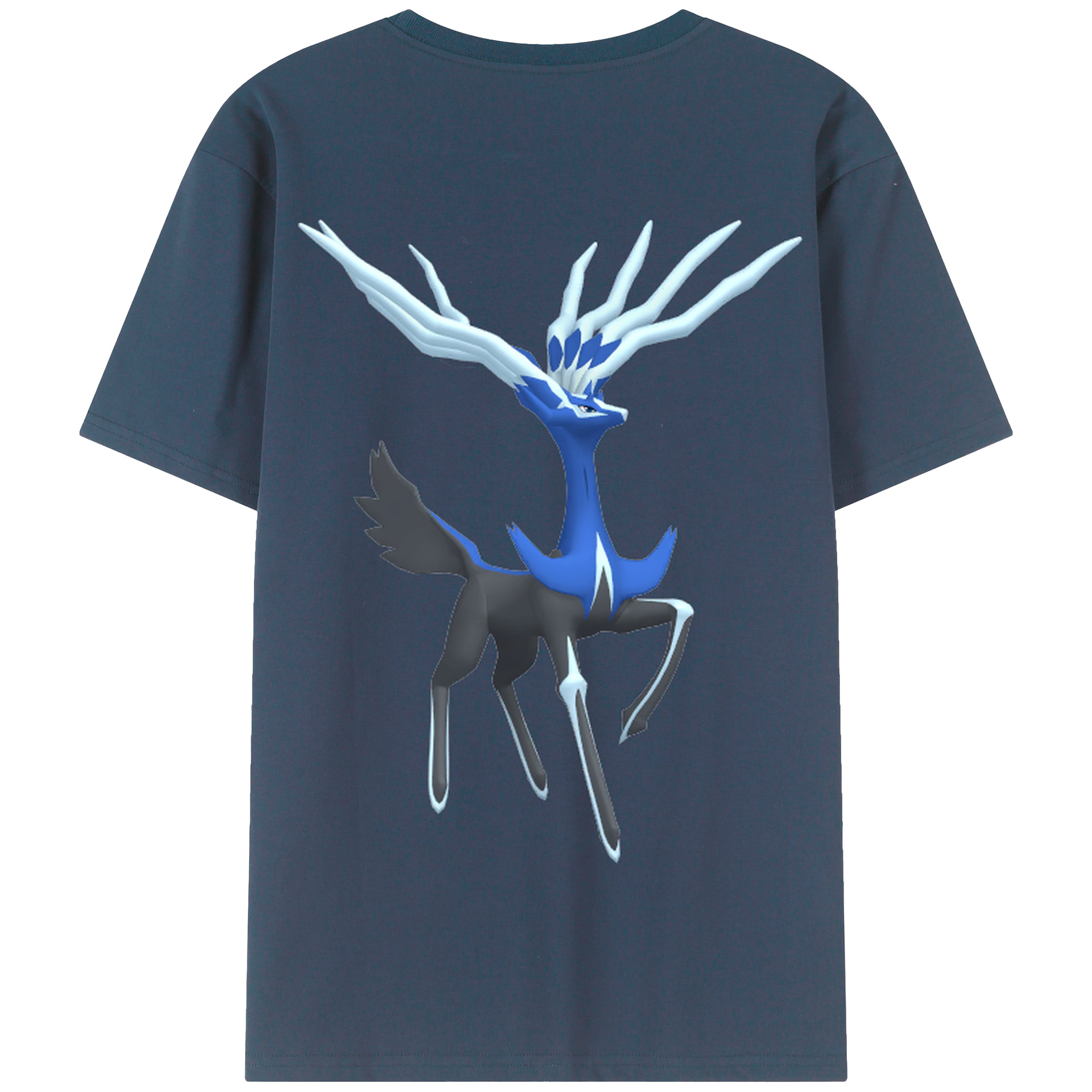 （画像用） ポケットモンスター Pokémon 綿100％半袖Tシャツ（背面プリント）