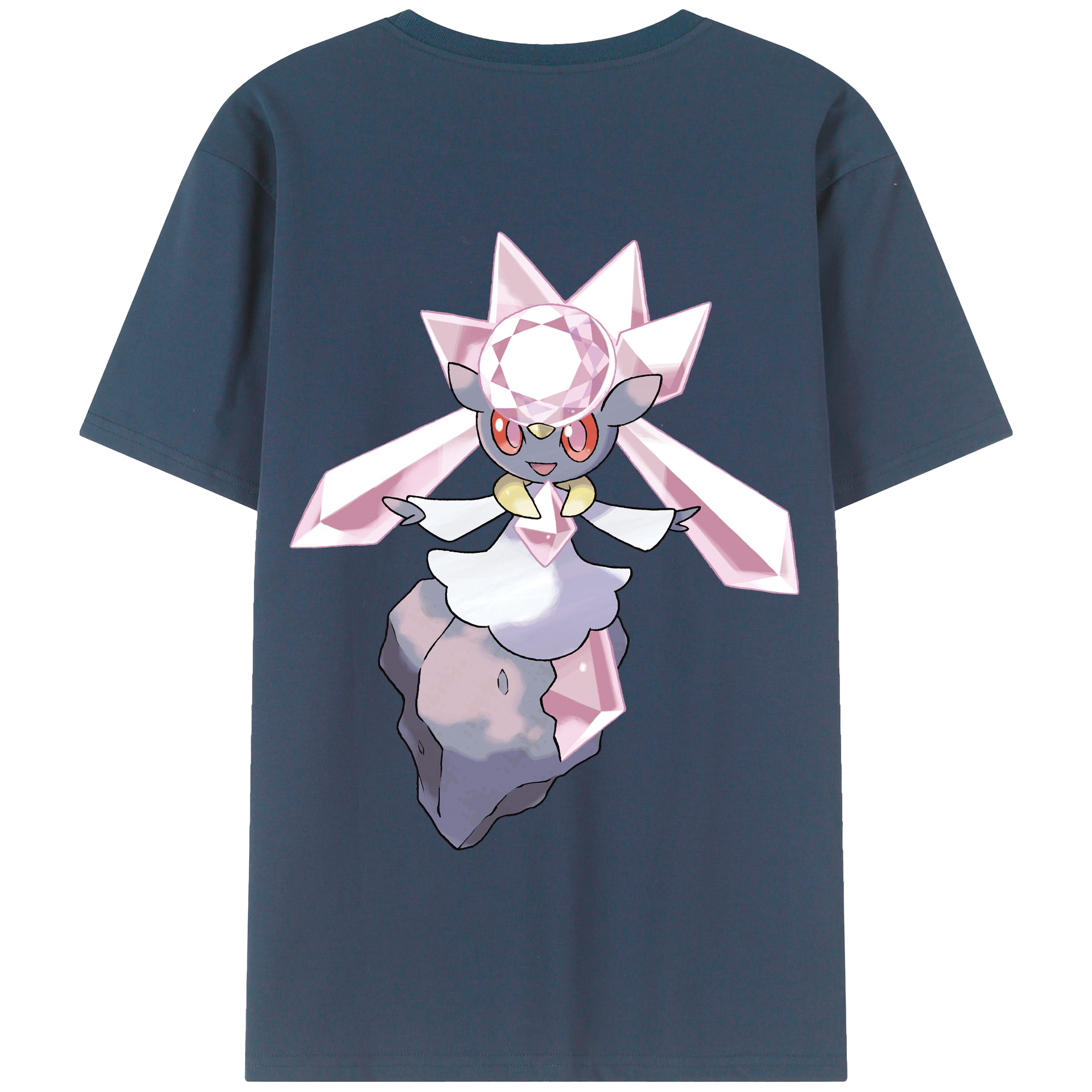 （画像用） ポケットモンスター Pokémon 綿100％半袖Tシャツ（背面プリント）