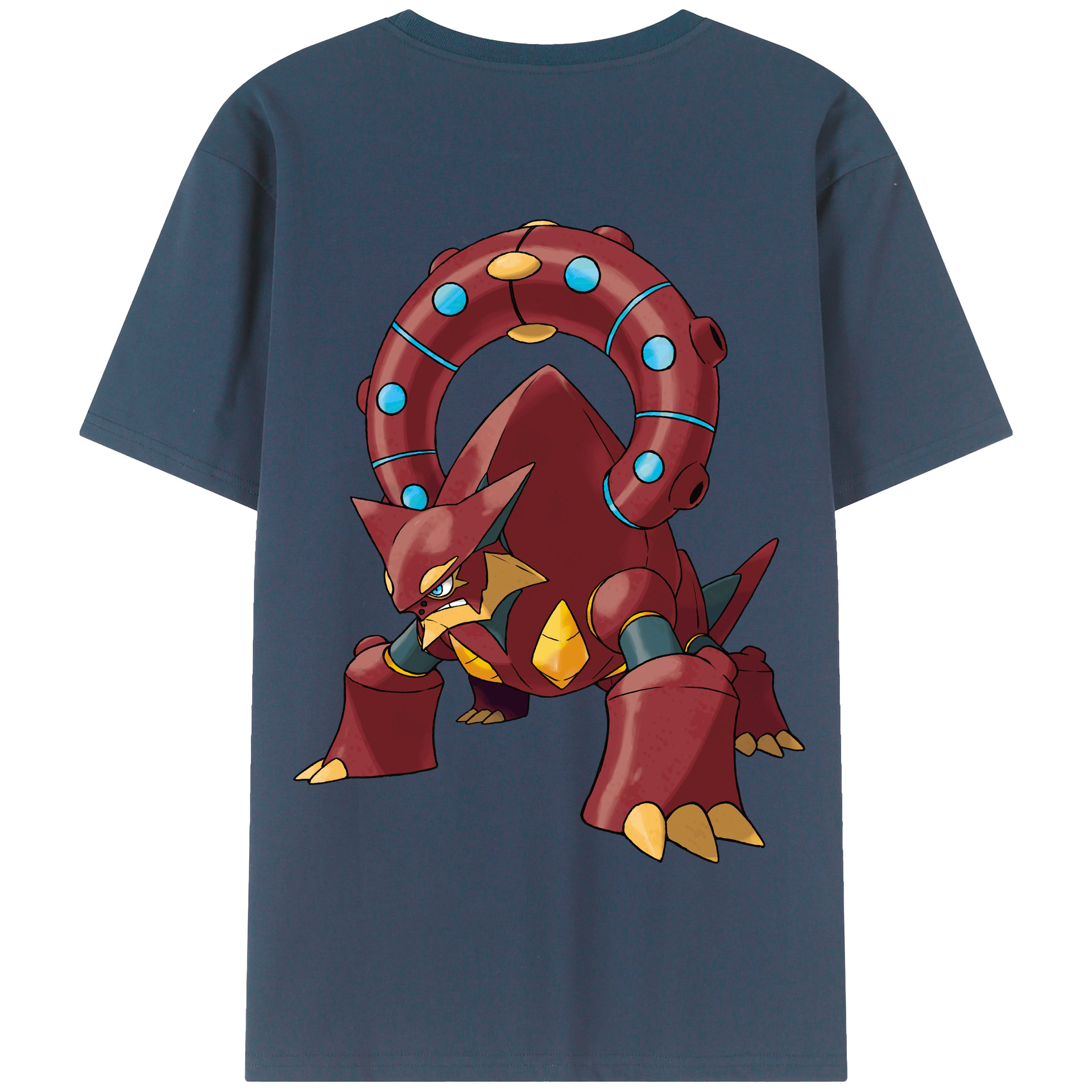 （画像用） ポケットモンスター Pokémon 綿100％半袖Tシャツ（背面プリント）