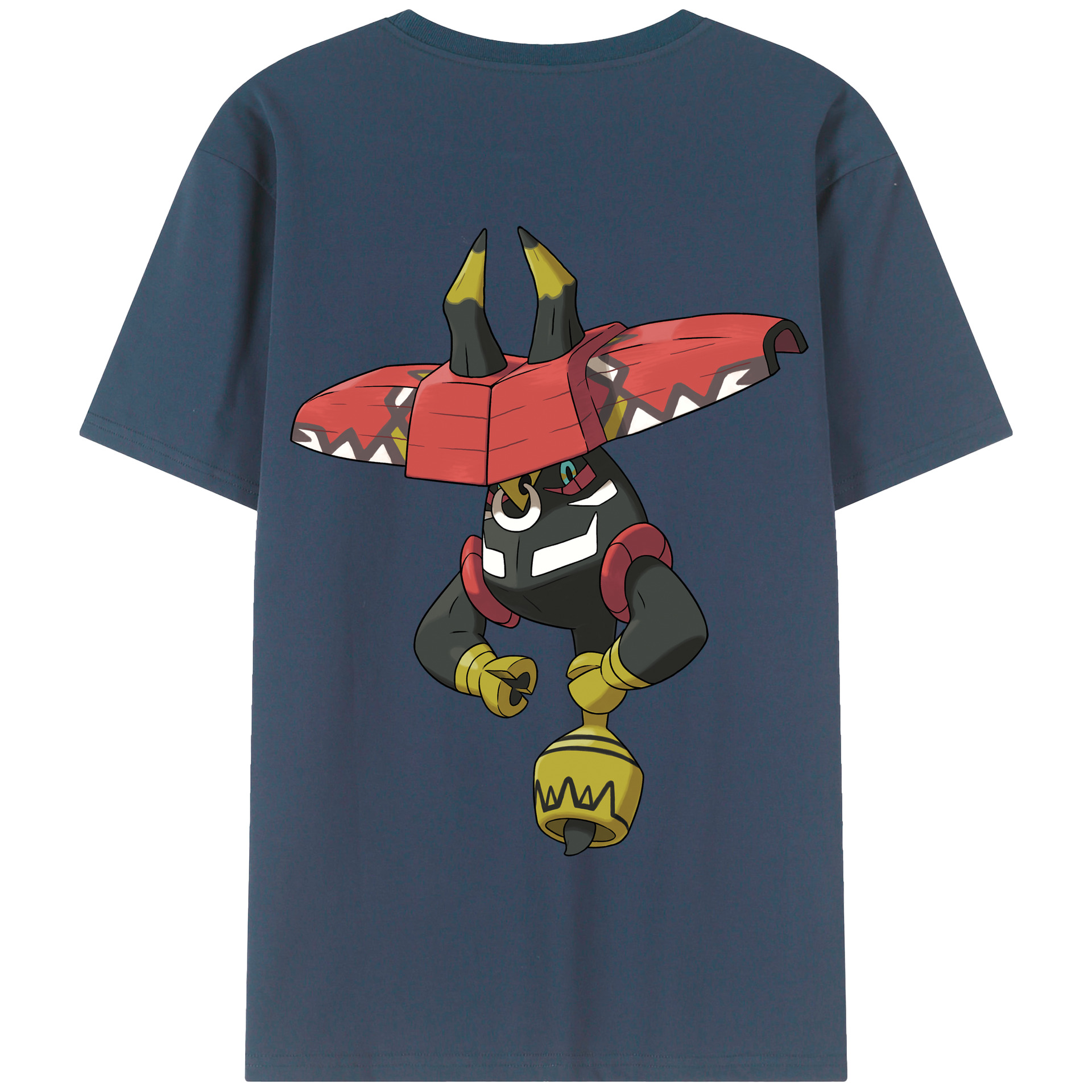 （画像用） ポケットモンスター Pokémon 綿100％半袖Tシャツ（背面プリント）