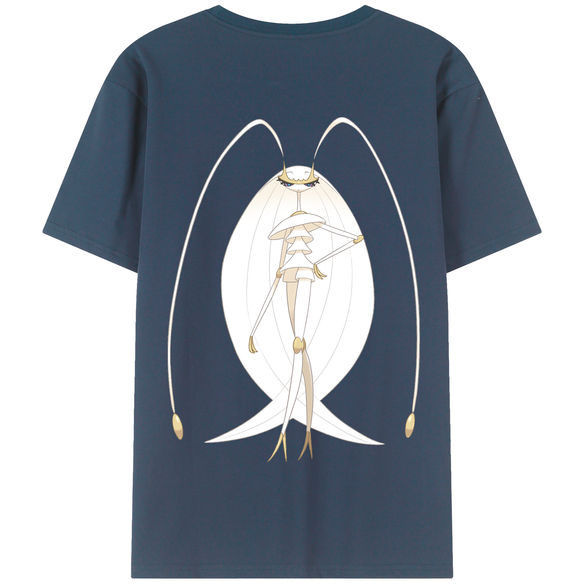 （画像用） ポケットモンスター Pokémon 綿100％半袖Tシャツ（背面プリント）