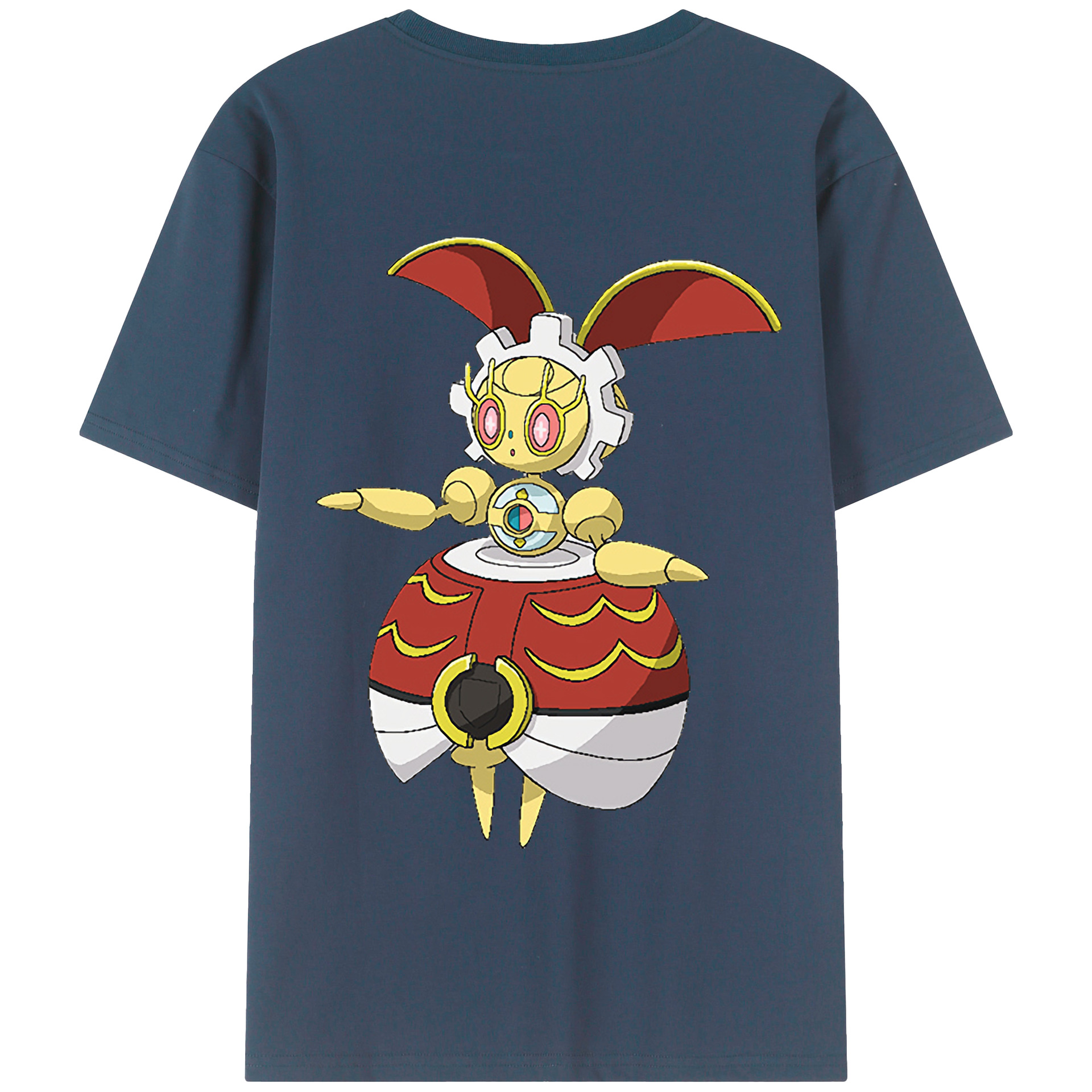 （画像用） ポケットモンスター Pokémon 綿100％半袖Tシャツ（背面プリント）