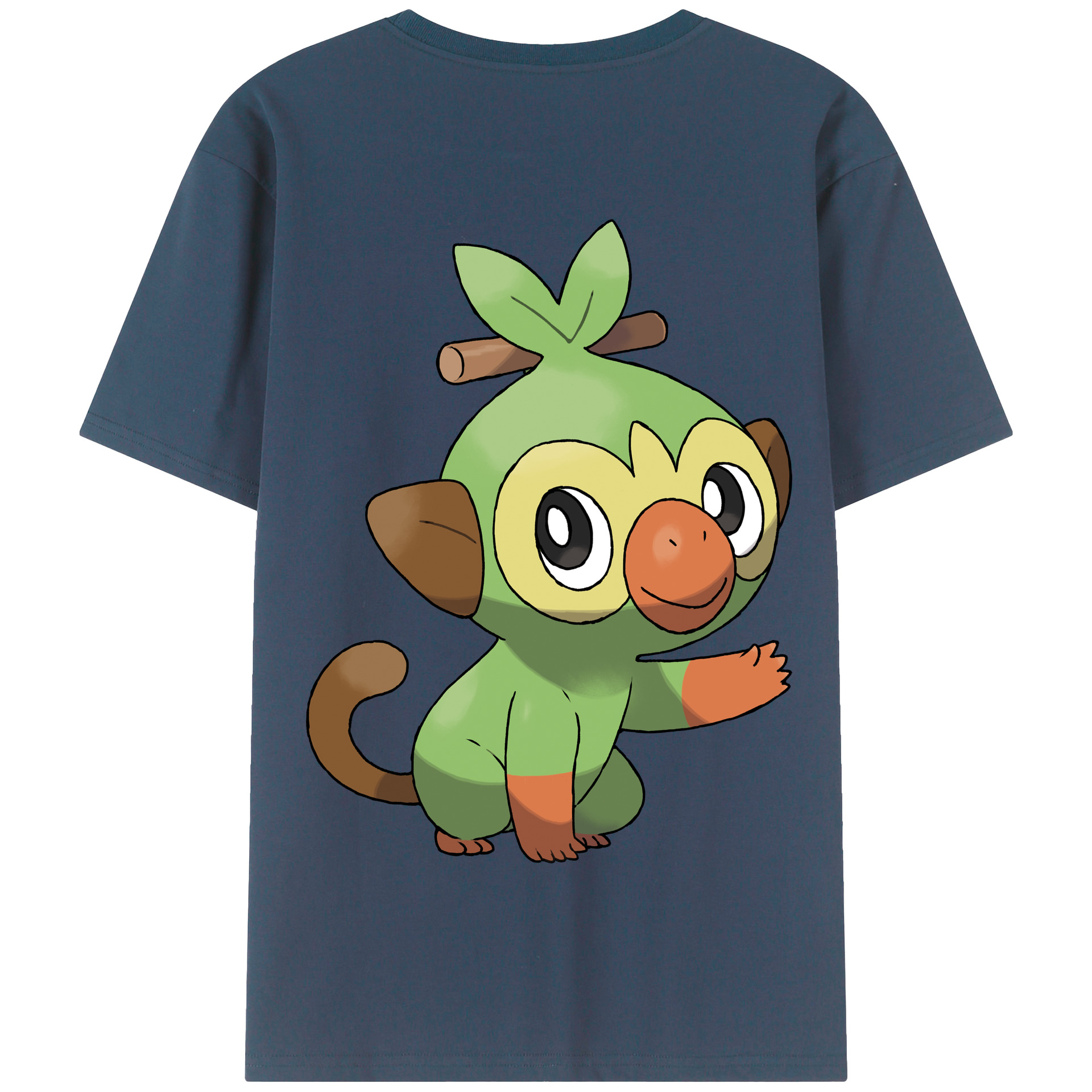 （画像用） ポケットモンスター Pokémon 綿100％半袖Tシャツ（背面プリント）