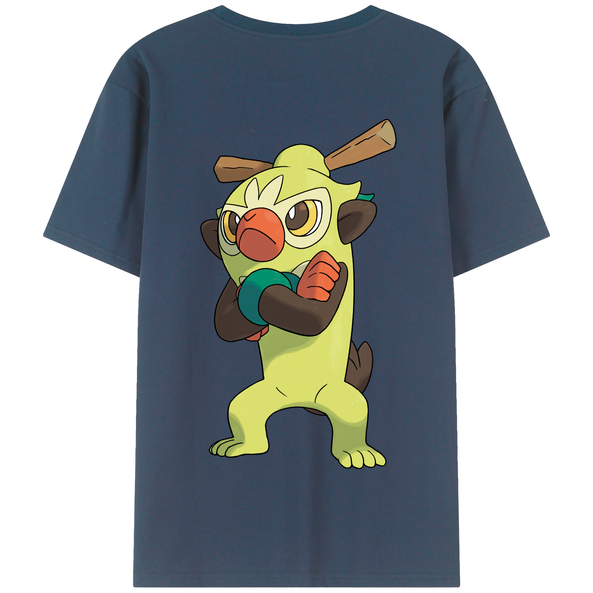 （画像用） ポケットモンスター Pokémon 綿100％半袖Tシャツ（背面プリント）