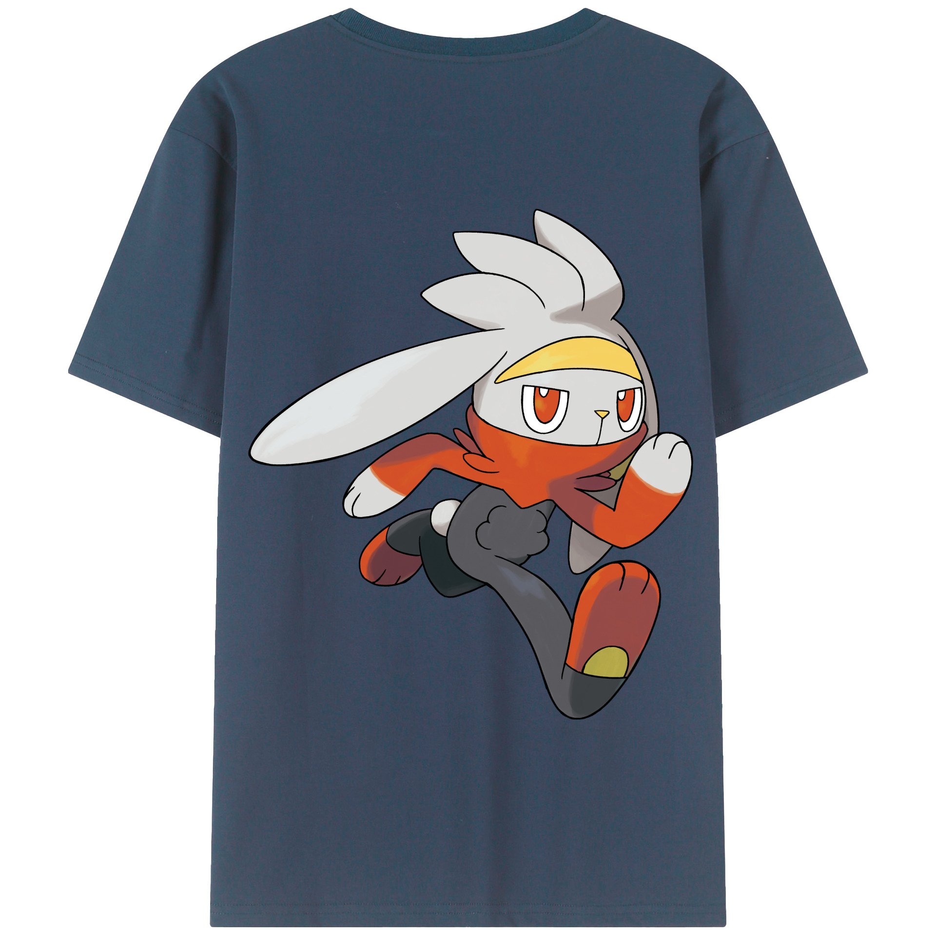 （画像用） ポケットモンスター Pokémon 綿100％半袖Tシャツ（背面プリント）