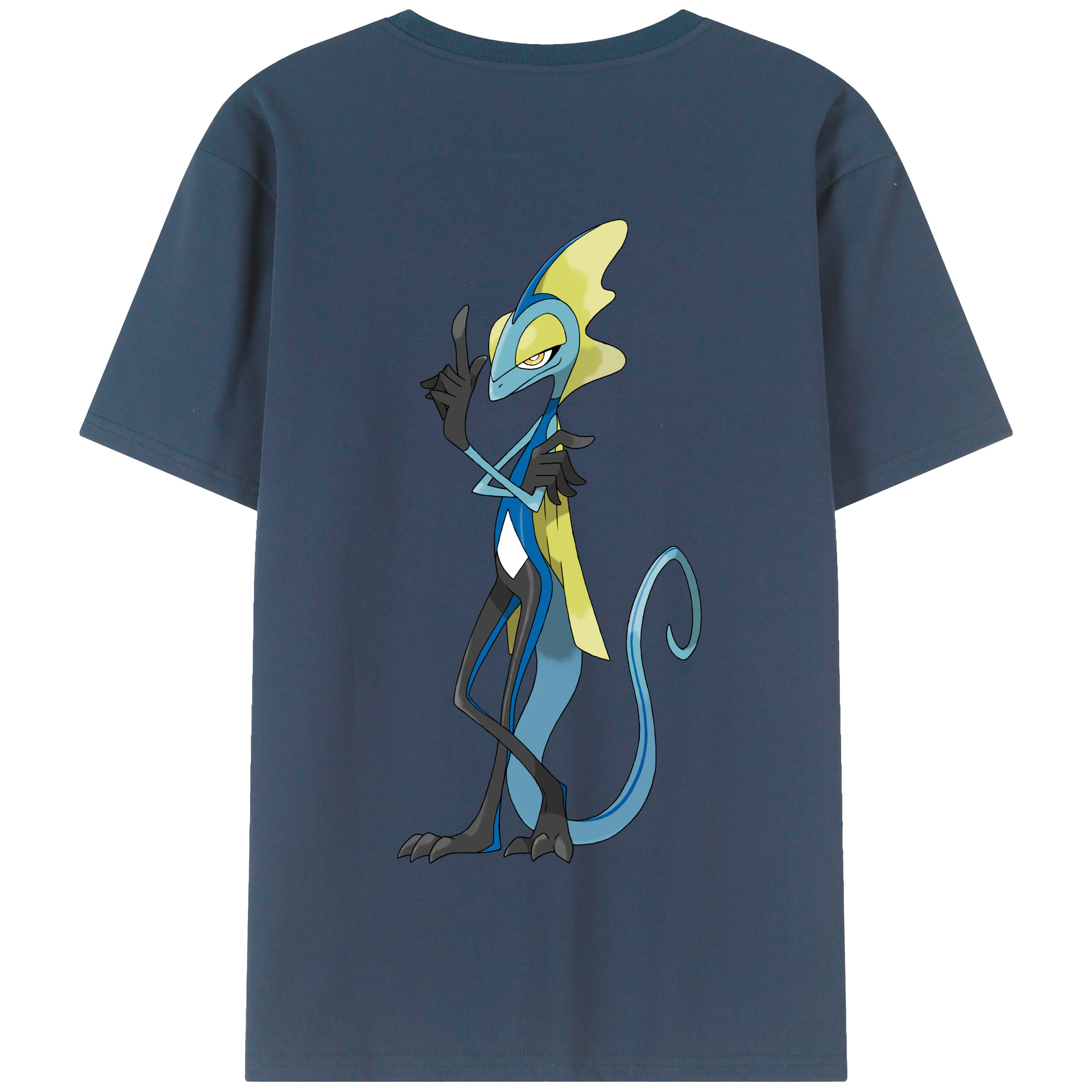 （画像用） ポケットモンスター Pokémon 綿100％半袖Tシャツ（背面プリント）