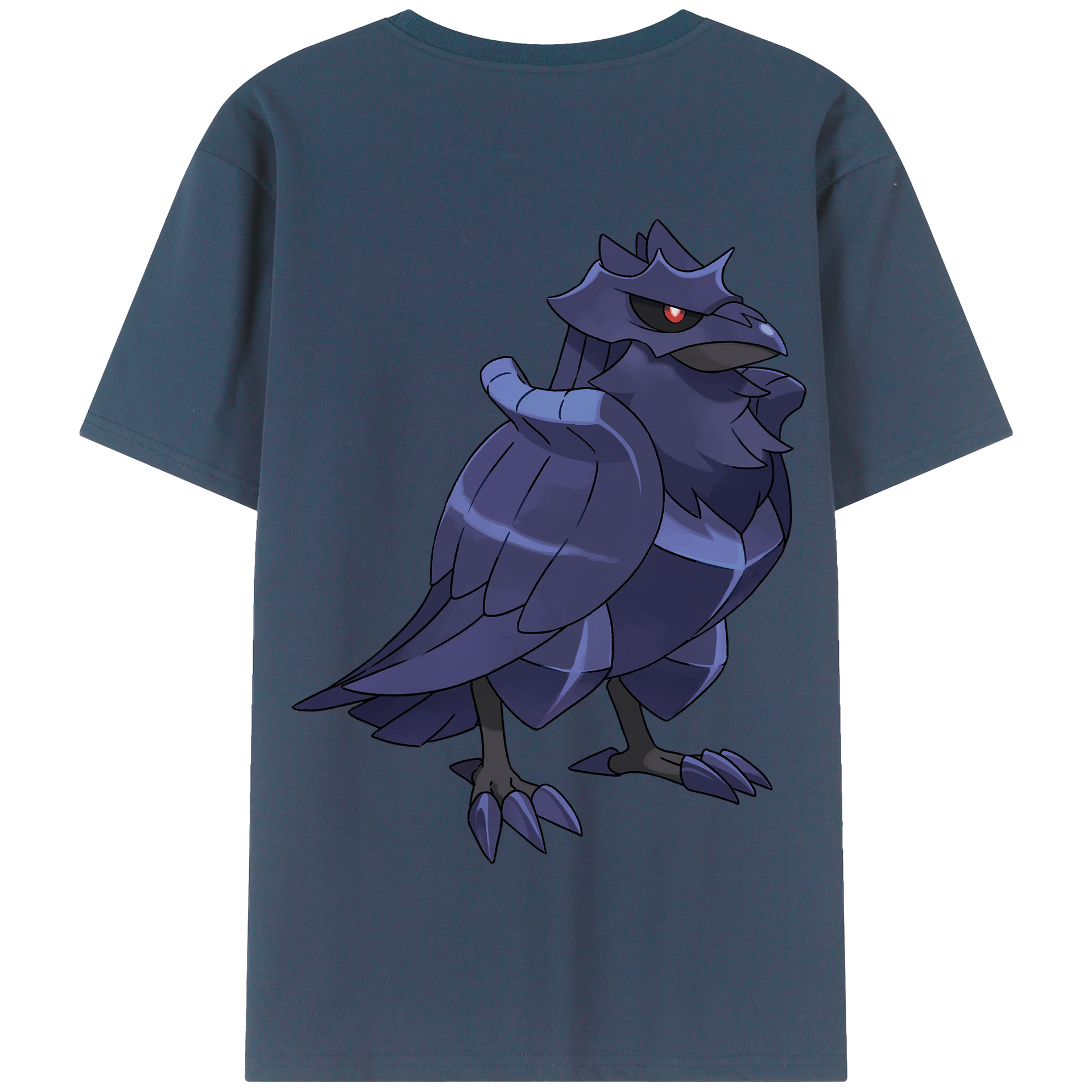 （画像用） ポケットモンスター Pokémon 綿100％半袖Tシャツ（背面プリント）