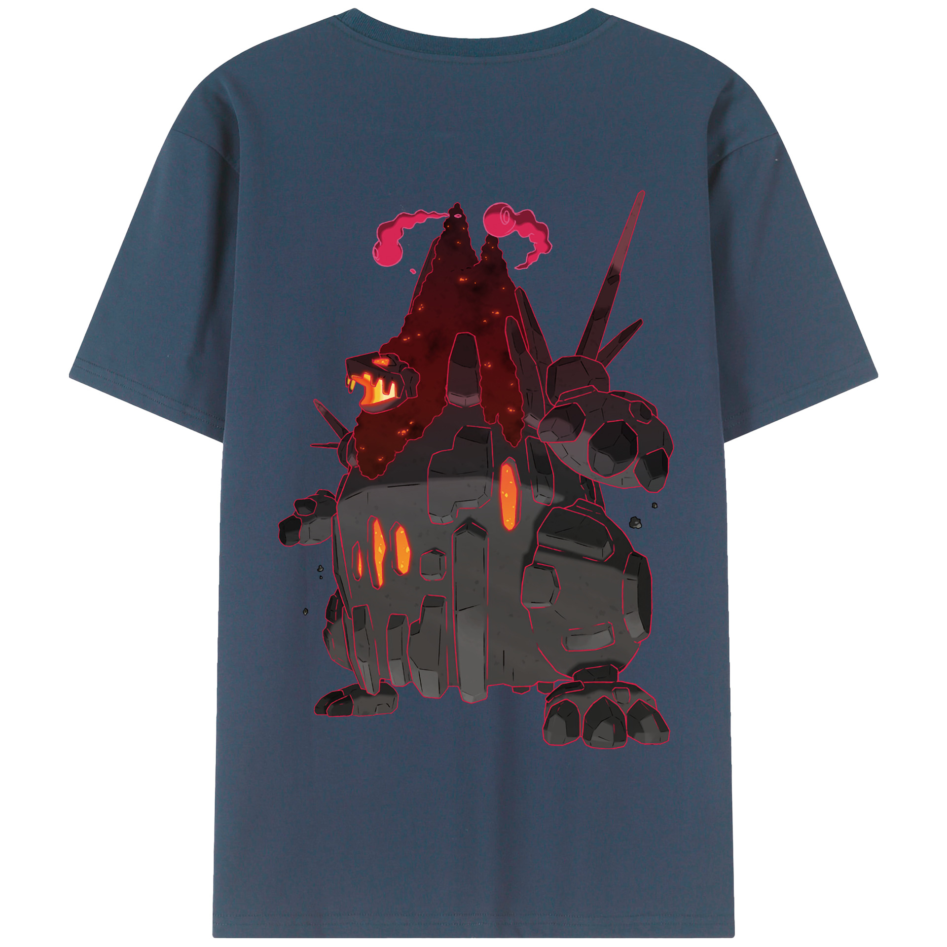 （画像用） ポケットモンスター Pokémon 綿100％半袖Tシャツ（背面プリント）