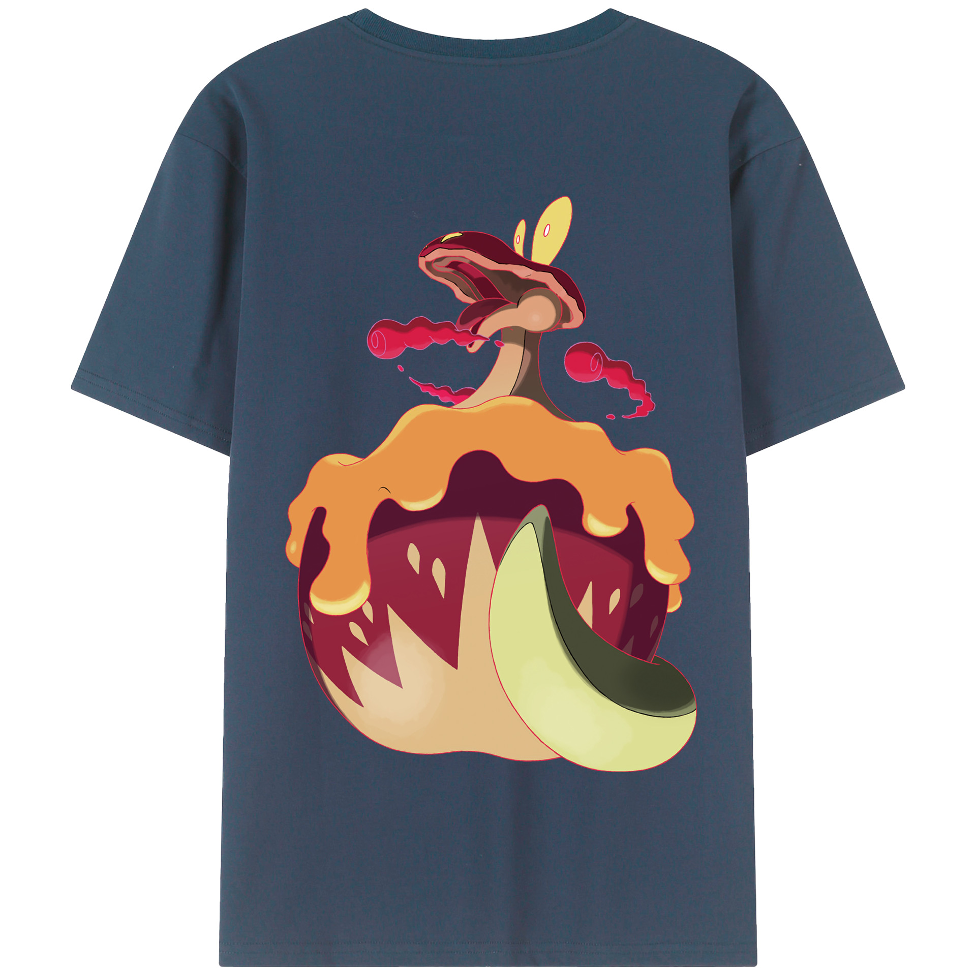 （画像用） ポケットモンスター Pokémon 綿100％半袖Tシャツ（背面プリント）