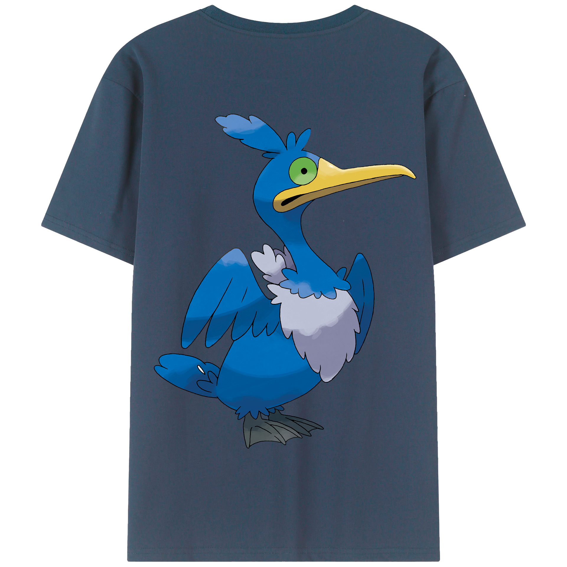 （画像用） ポケットモンスター Pokémon 綿100％半袖Tシャツ（背面プリント）