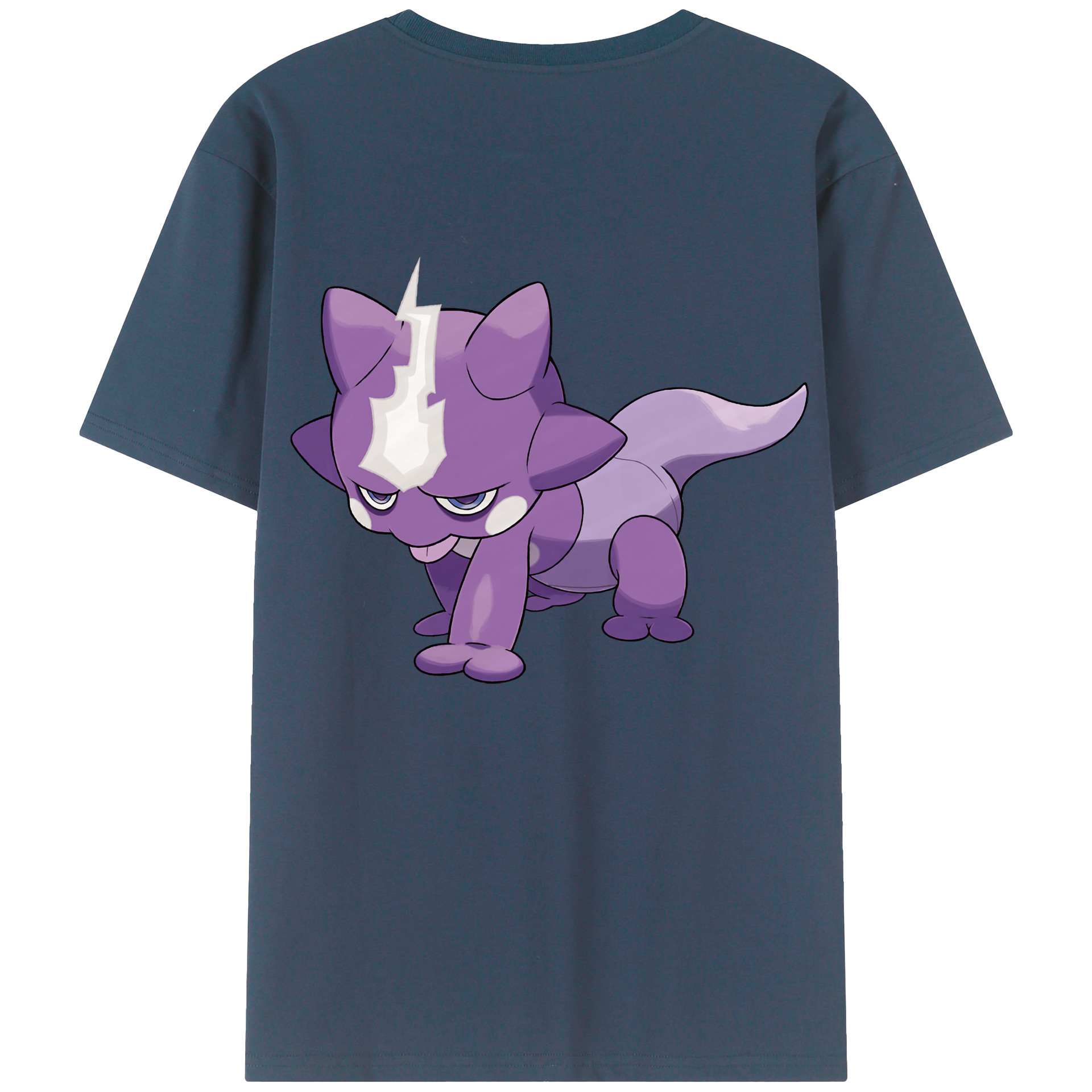 （画像用） ポケットモンスター Pokémon 綿100％半袖Tシャツ（背面プリント）
