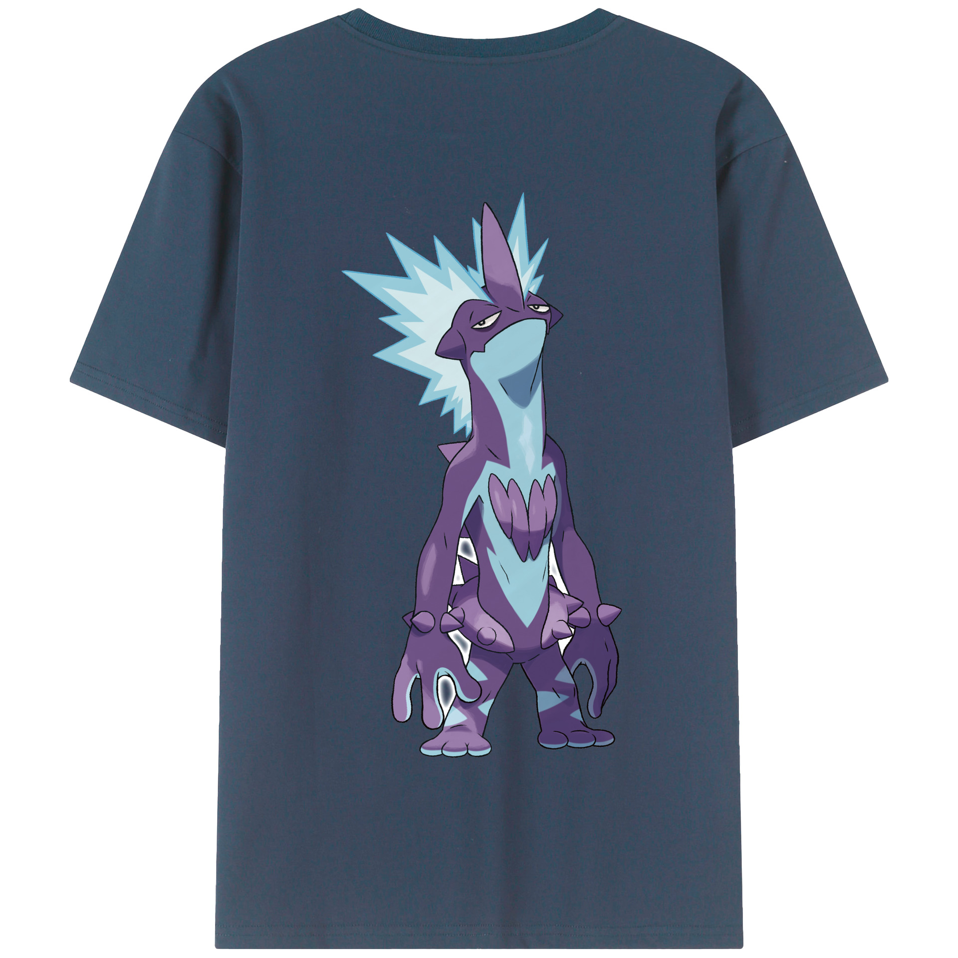 （画像用） ポケットモンスター Pokémon 綿100％半袖Tシャツ（背面プリント）