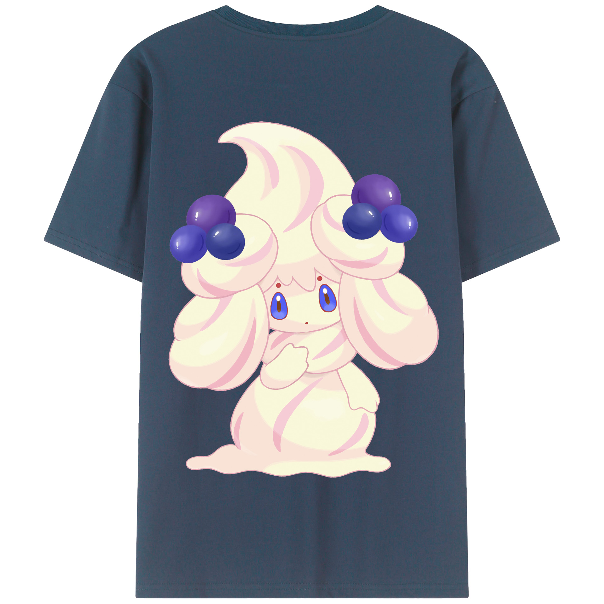 （画像用） ポケットモンスター Pokémon 綿100％半袖Tシャツ（背面プリント）