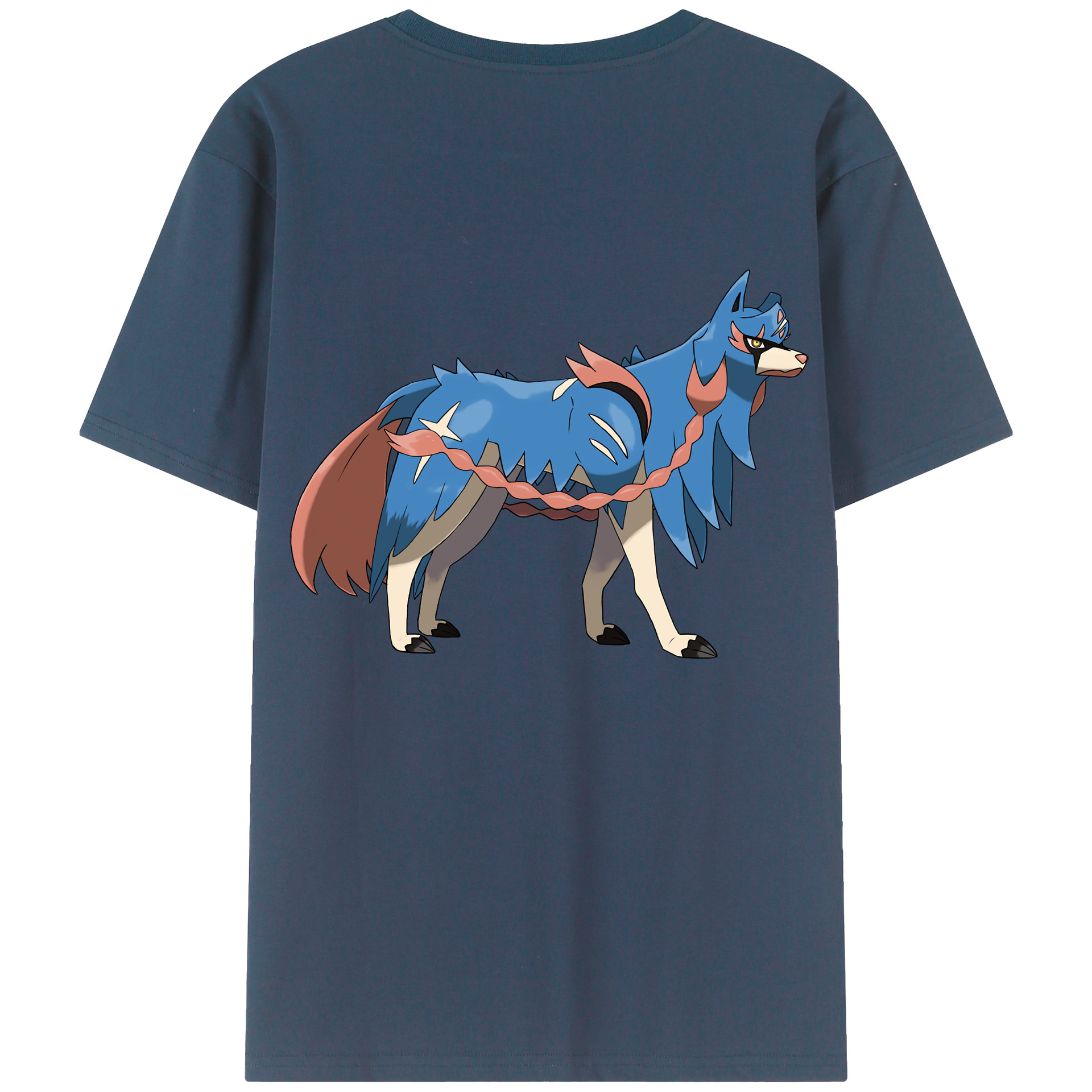（画像用） ポケットモンスター Pokémon 綿100％半袖Tシャツ（背面プリント）
