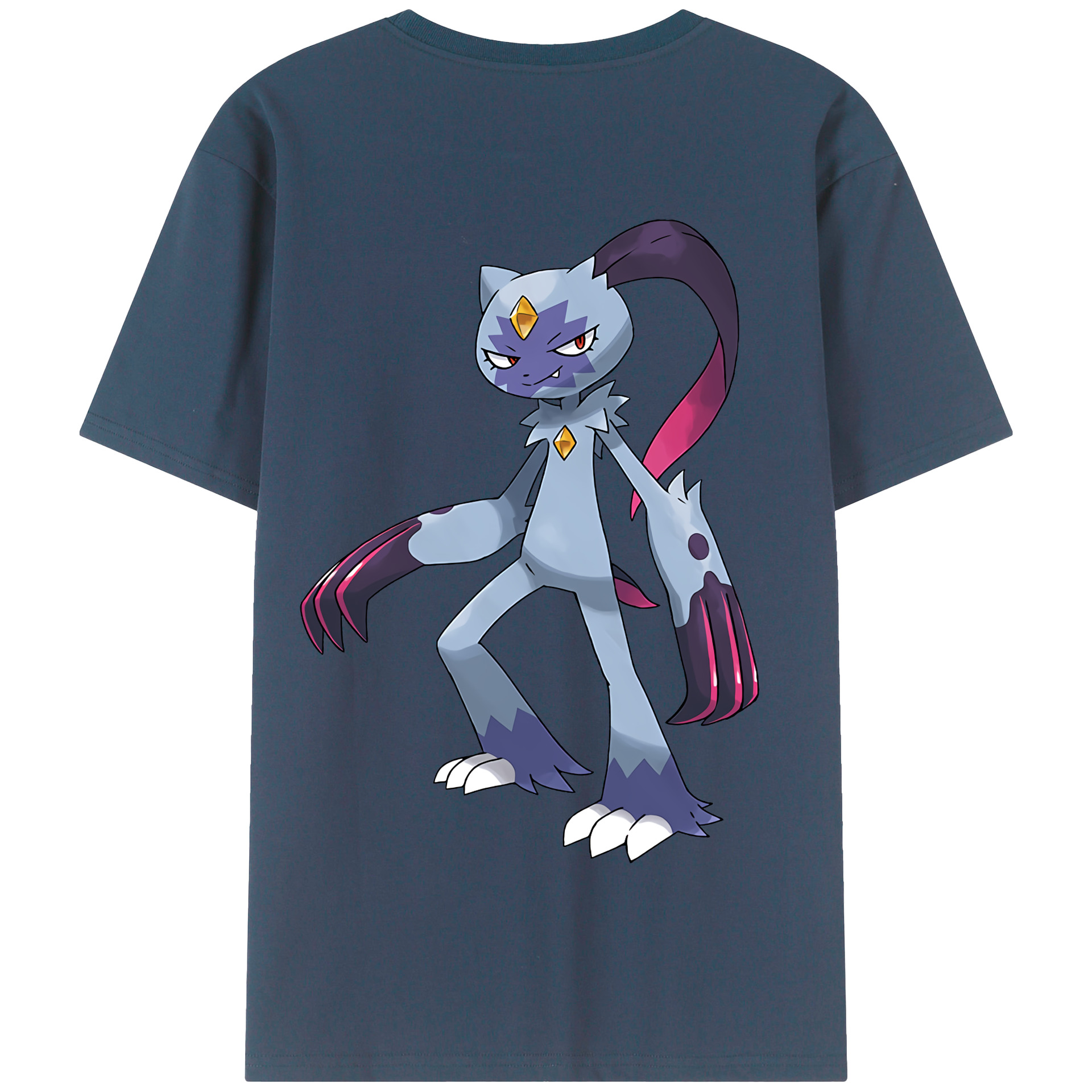 （画像用） ポケットモンスター Pokémon 綿100％半袖Tシャツ（背面プリント）