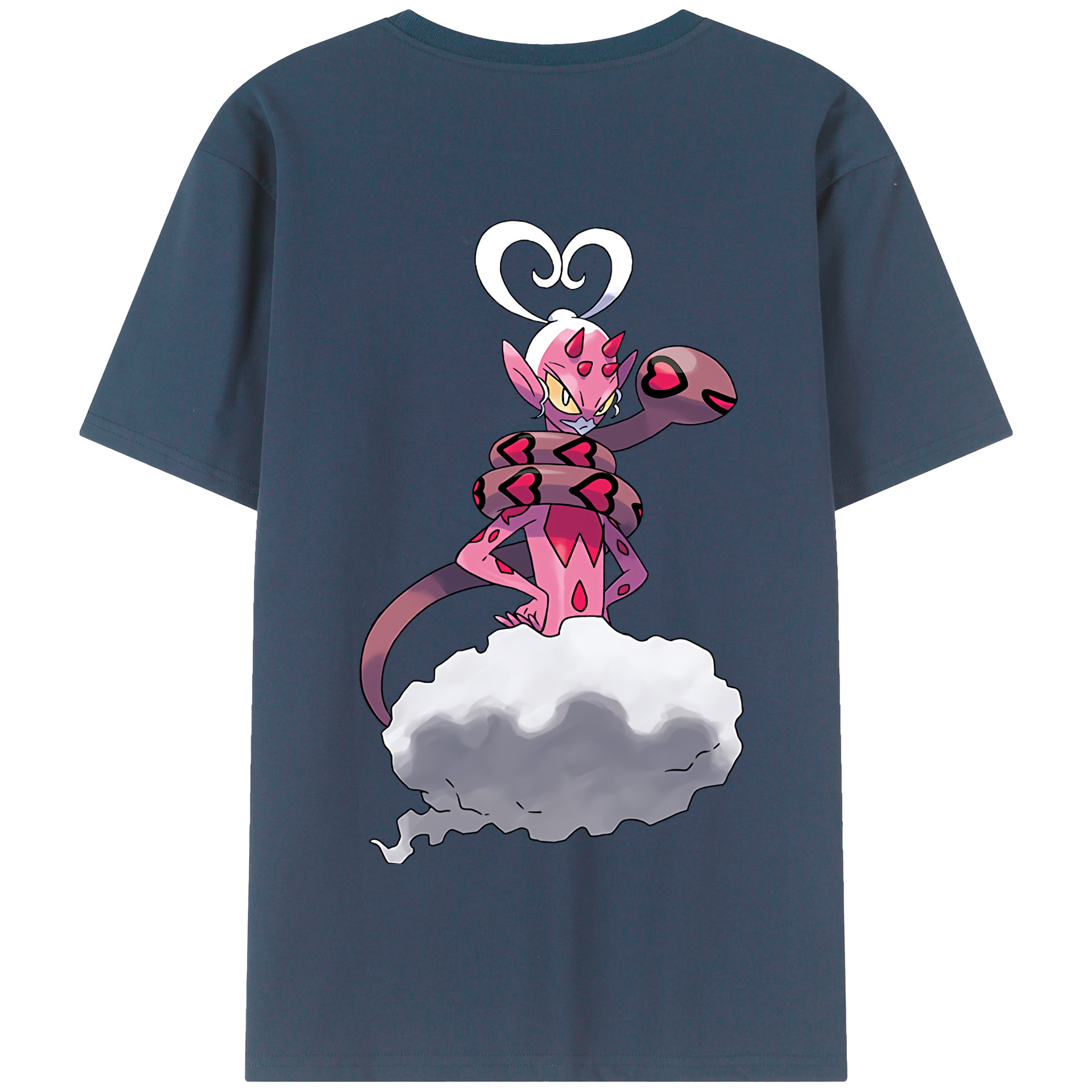 （画像用） ポケットモンスター Pokémon 綿100％半袖Tシャツ（背面プリント）