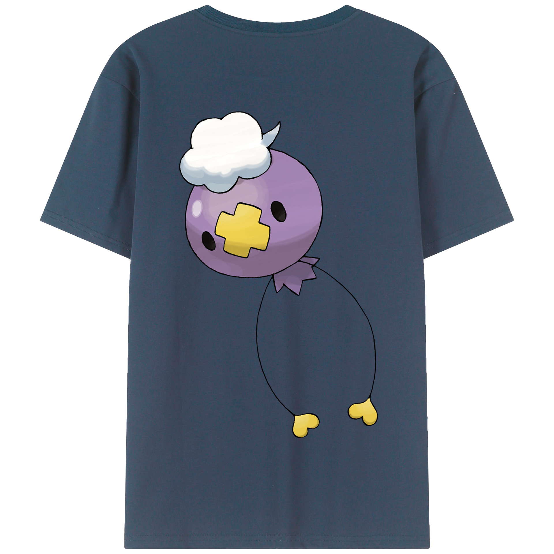 （画像用） ポケットモンスター Pokémon 綿100％半袖Tシャツ（背面プリント）