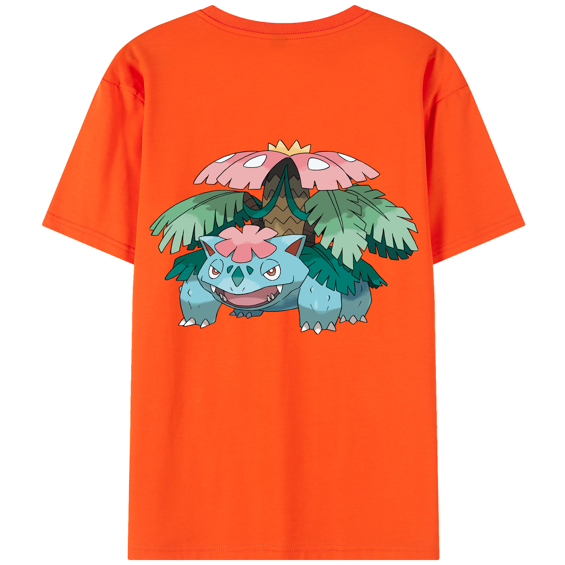 （画像用） ポケットモンスター Pokémon 綿100％半袖Tシャツ（背面プリント）