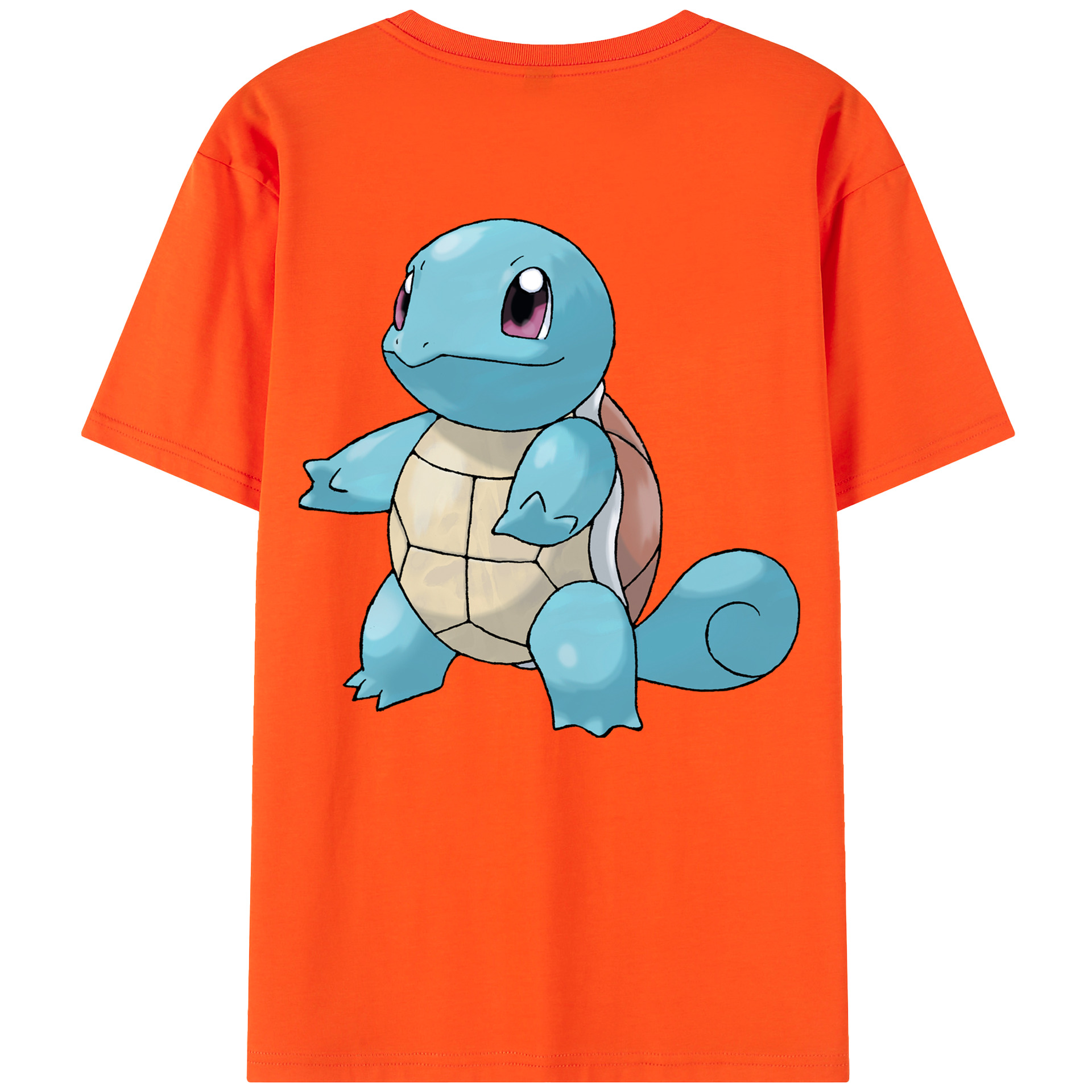 （画像用） ポケットモンスター Pokémon 綿100％半袖Tシャツ（背面プリント）