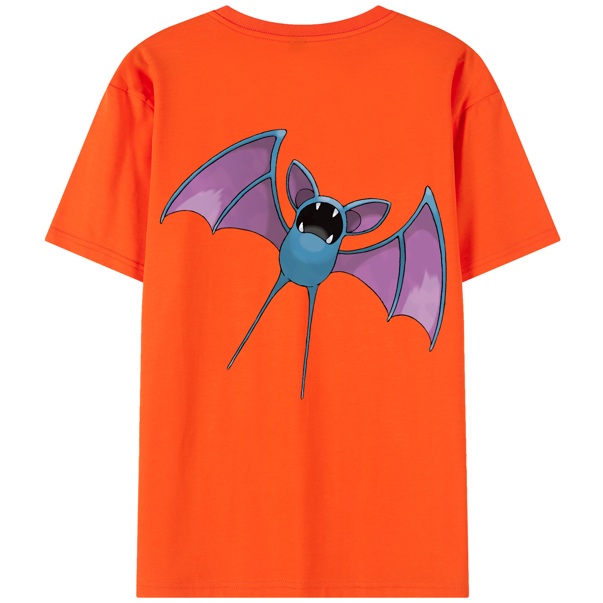 （画像用） ポケットモンスター Pokémon 綿100％半袖Tシャツ（背面プリント）