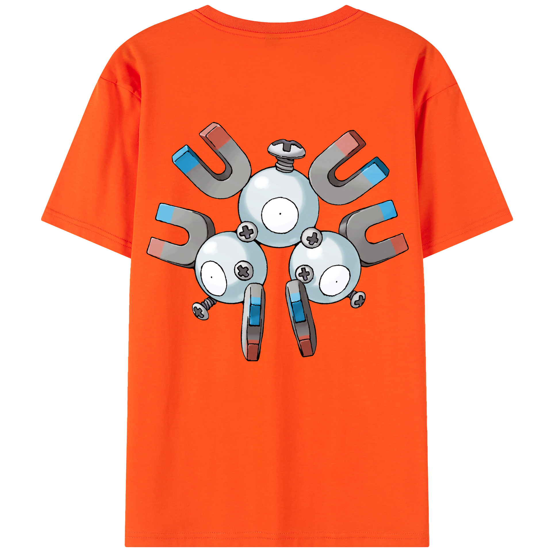 （画像用） ポケットモンスター Pokémon 綿100％半袖Tシャツ（背面プリント）