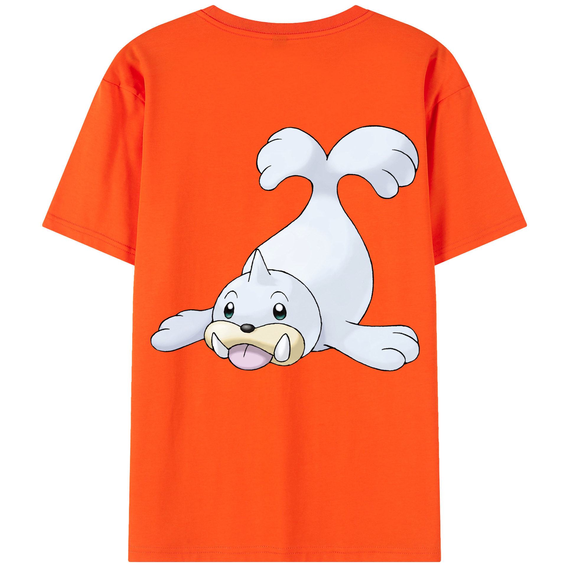 （画像用） ポケットモンスター Pokémon 綿100％半袖Tシャツ（背面プリント）