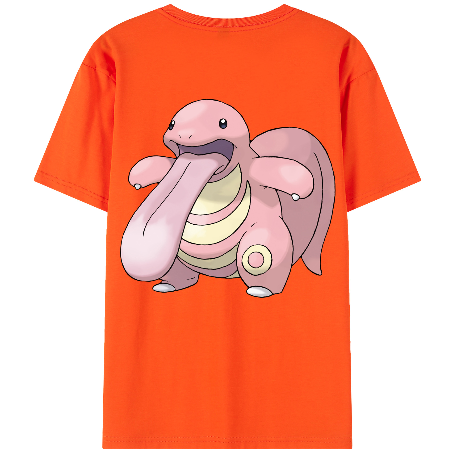 （画像用） ポケットモンスター Pokémon 綿100％半袖Tシャツ（背面プリント）