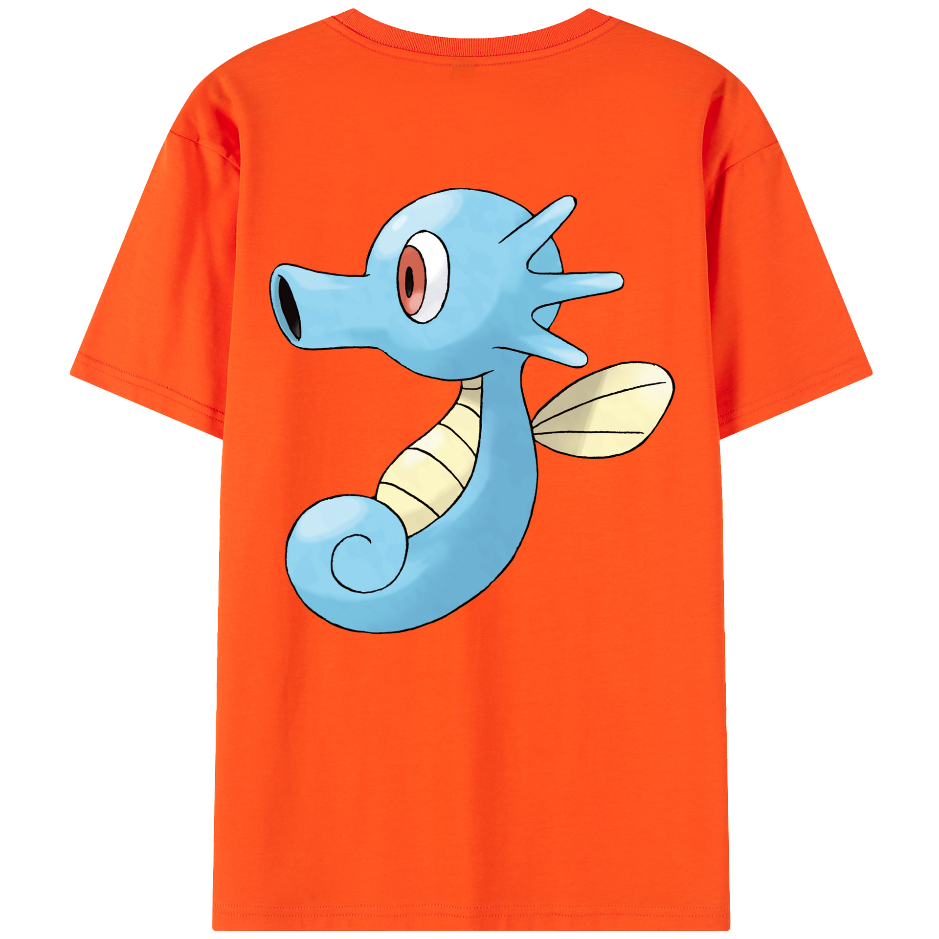 （画像用） ポケットモンスター Pokémon 綿100％半袖Tシャツ（背面プリント）