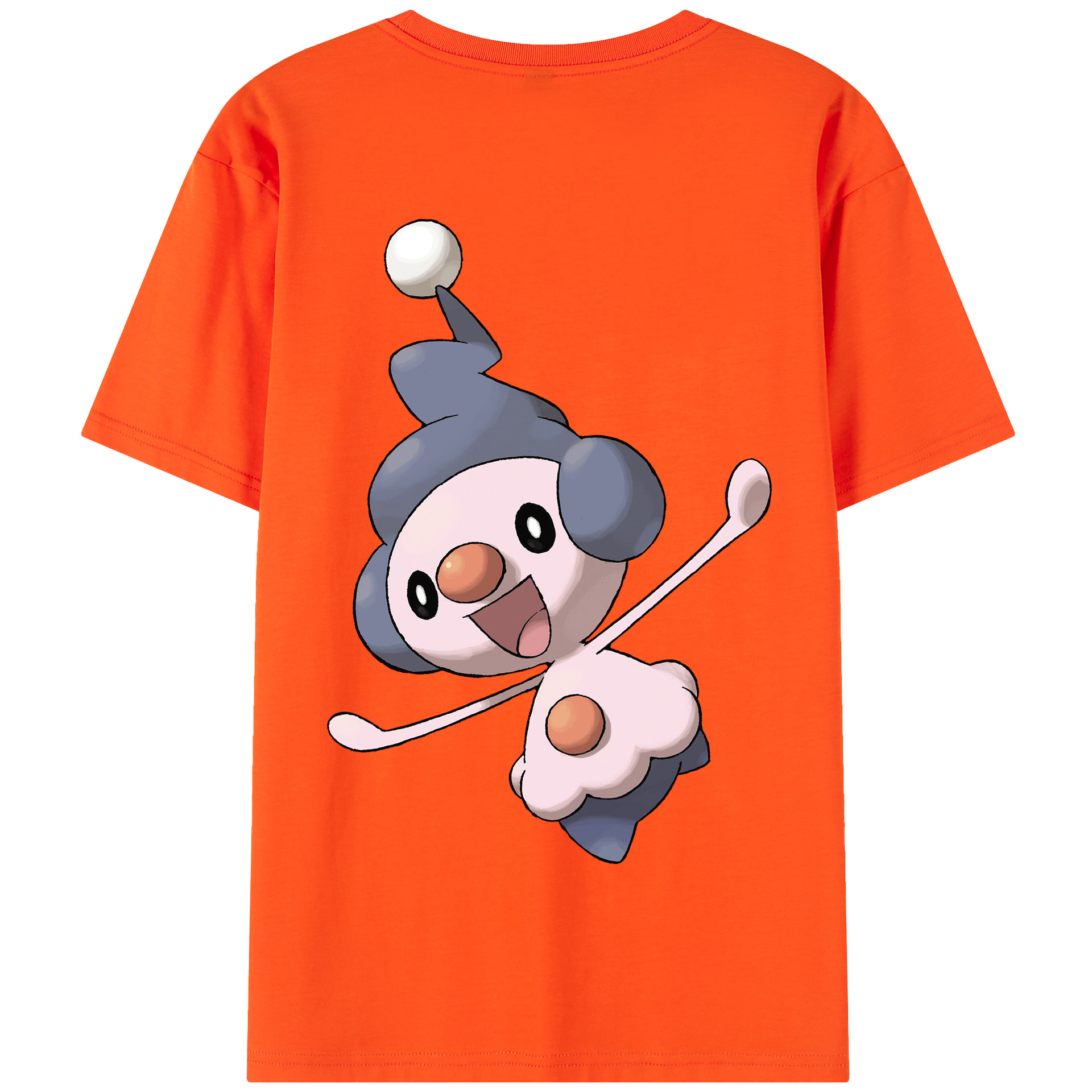 （画像用） ポケットモンスター Pokémon 綿100％半袖Tシャツ（背面プリント）