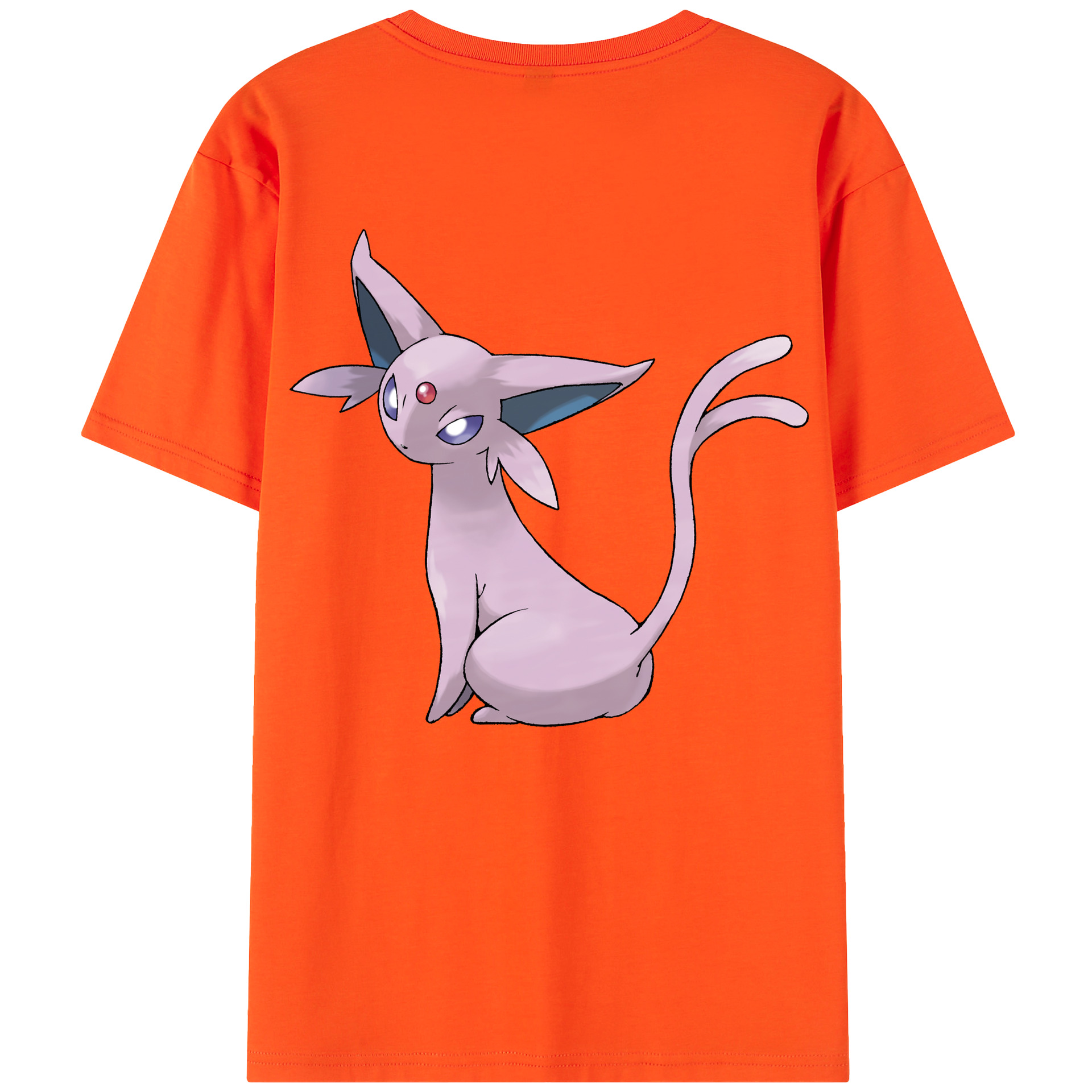 （画像用） ポケットモンスター Pokémon 綿100％半袖Tシャツ（背面プリント）
