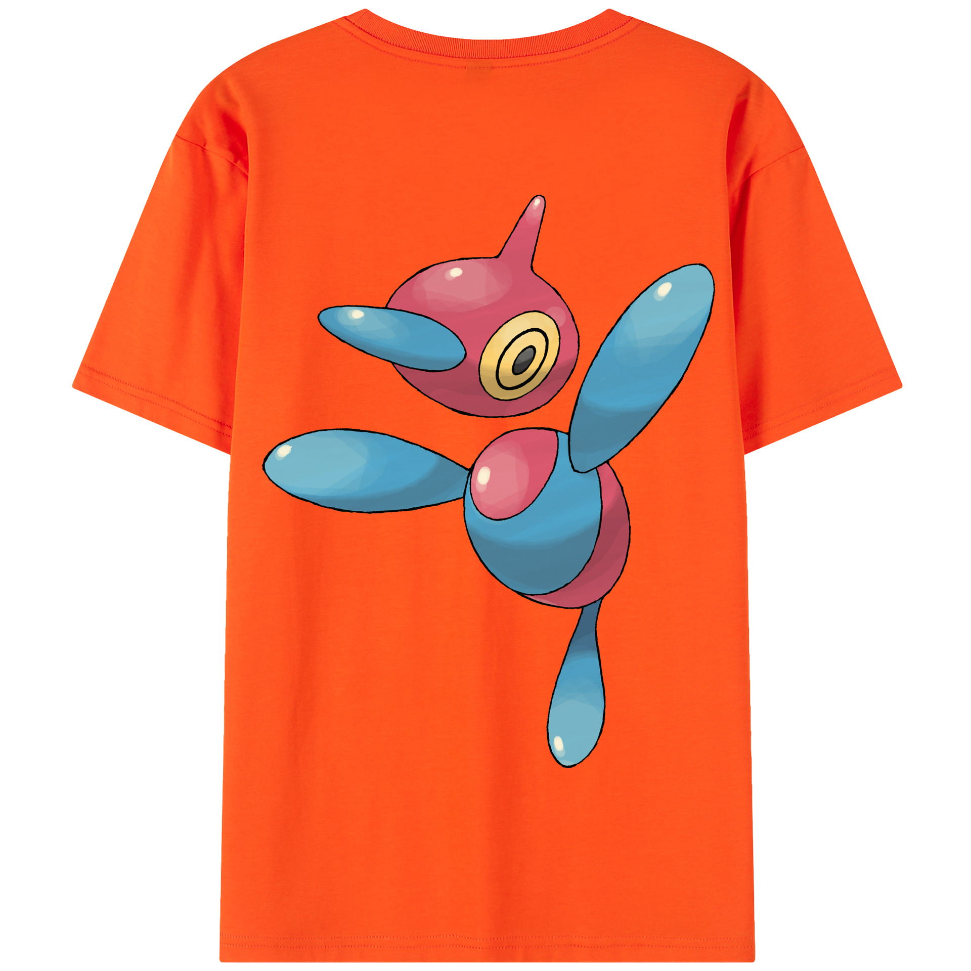（画像用） ポケットモンスター Pokémon 綿100％半袖Tシャツ（背面プリント）
