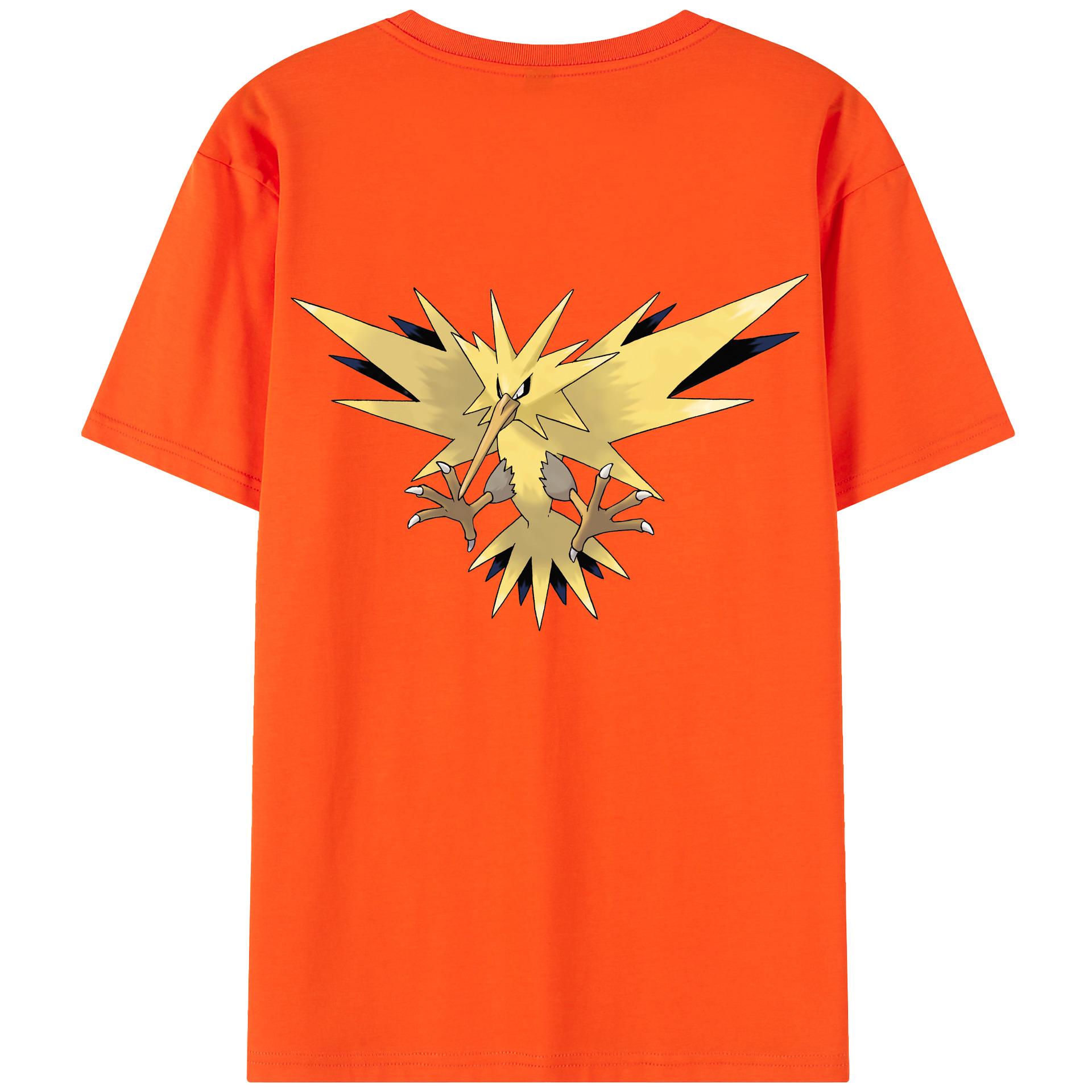（画像用） ポケットモンスター Pokémon 綿100％半袖Tシャツ（背面プリント）