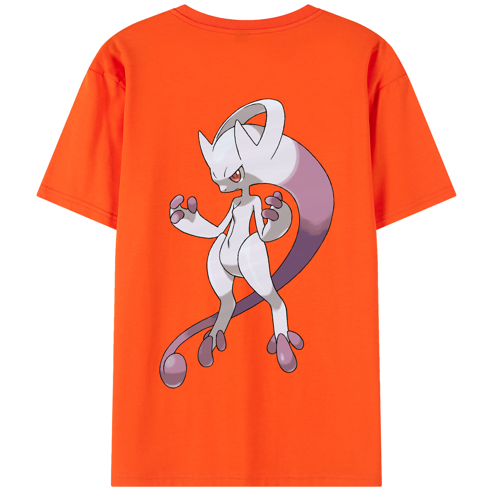 （画像用） ポケットモンスター Pokémon 綿100％半袖Tシャツ（背面プリント）