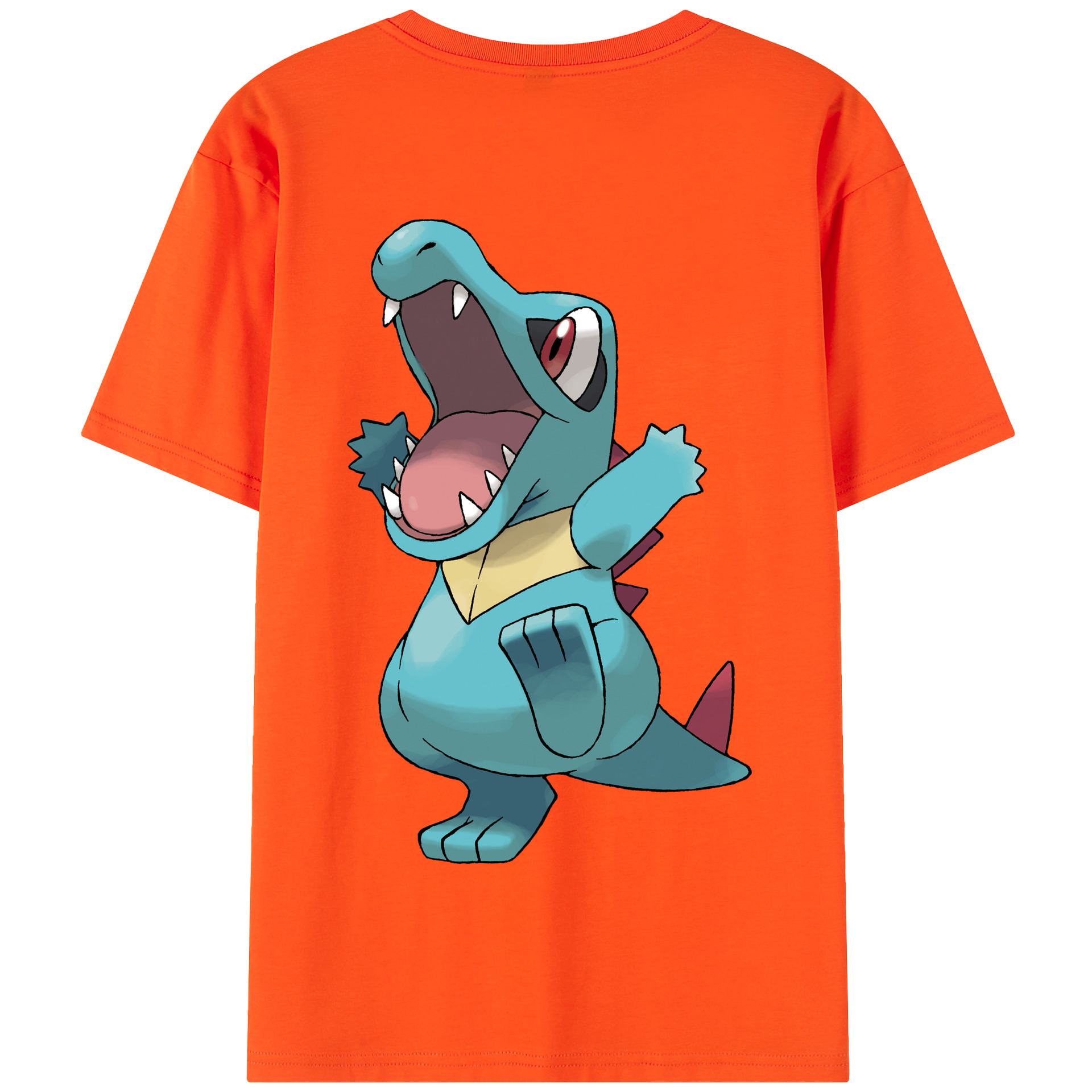 （画像用） ポケットモンスター Pokémon 綿100％半袖Tシャツ（背面プリント）