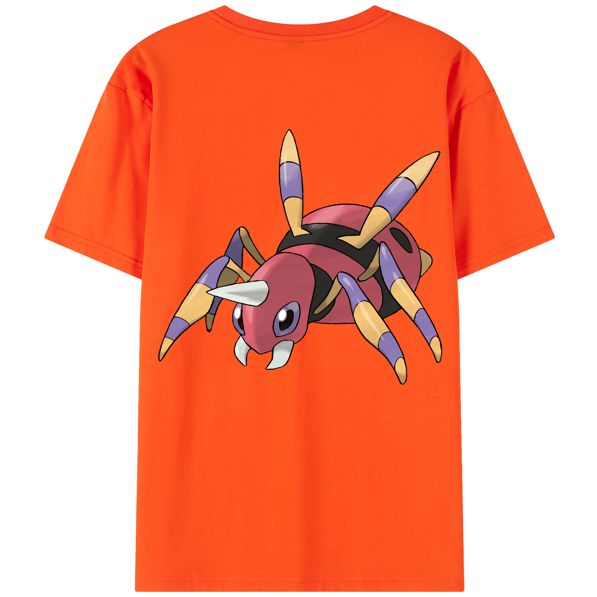 （画像用） ポケットモンスター Pokémon 綿100％半袖Tシャツ（背面プリント）
