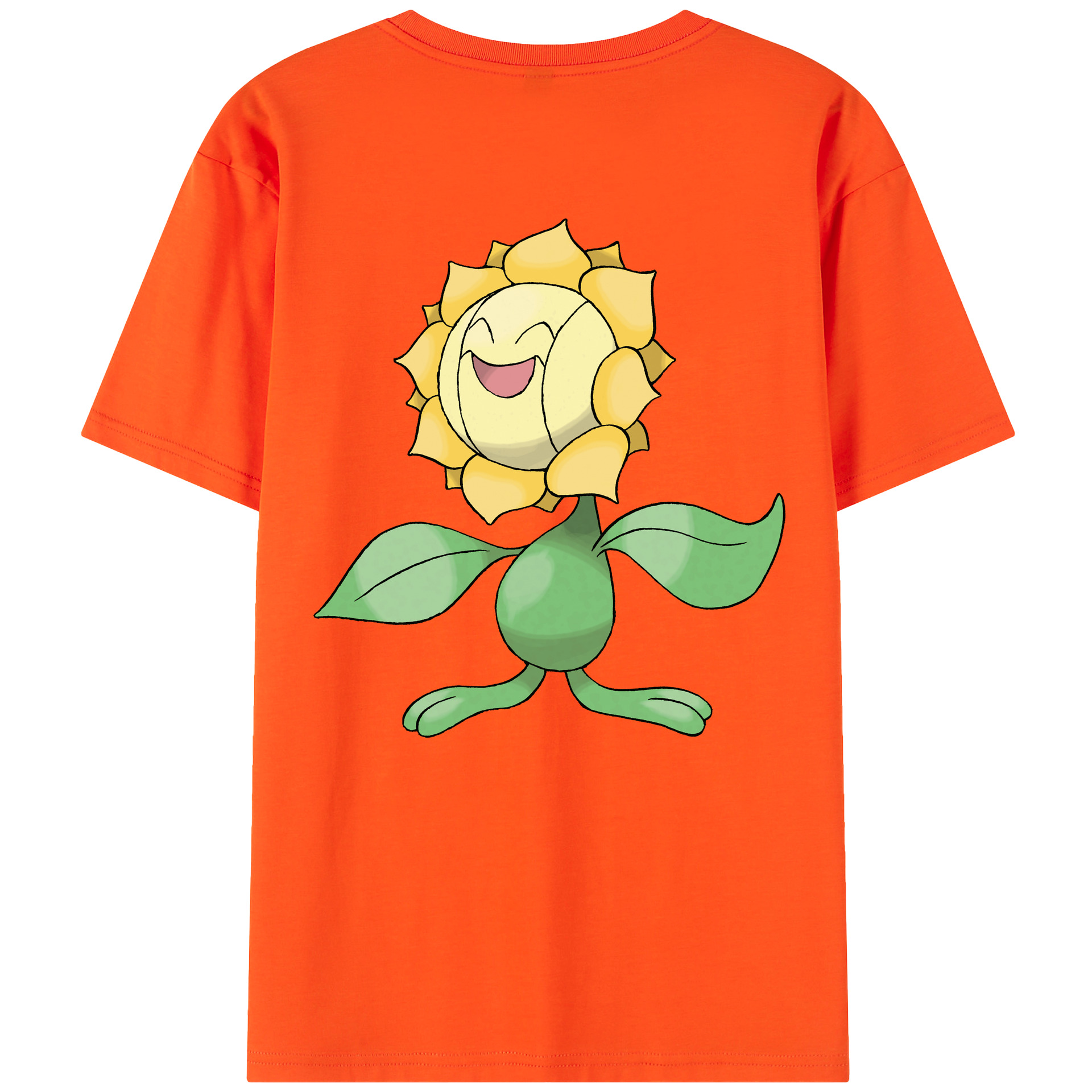（画像用） ポケットモンスター Pokémon 綿100％半袖Tシャツ（背面プリント）