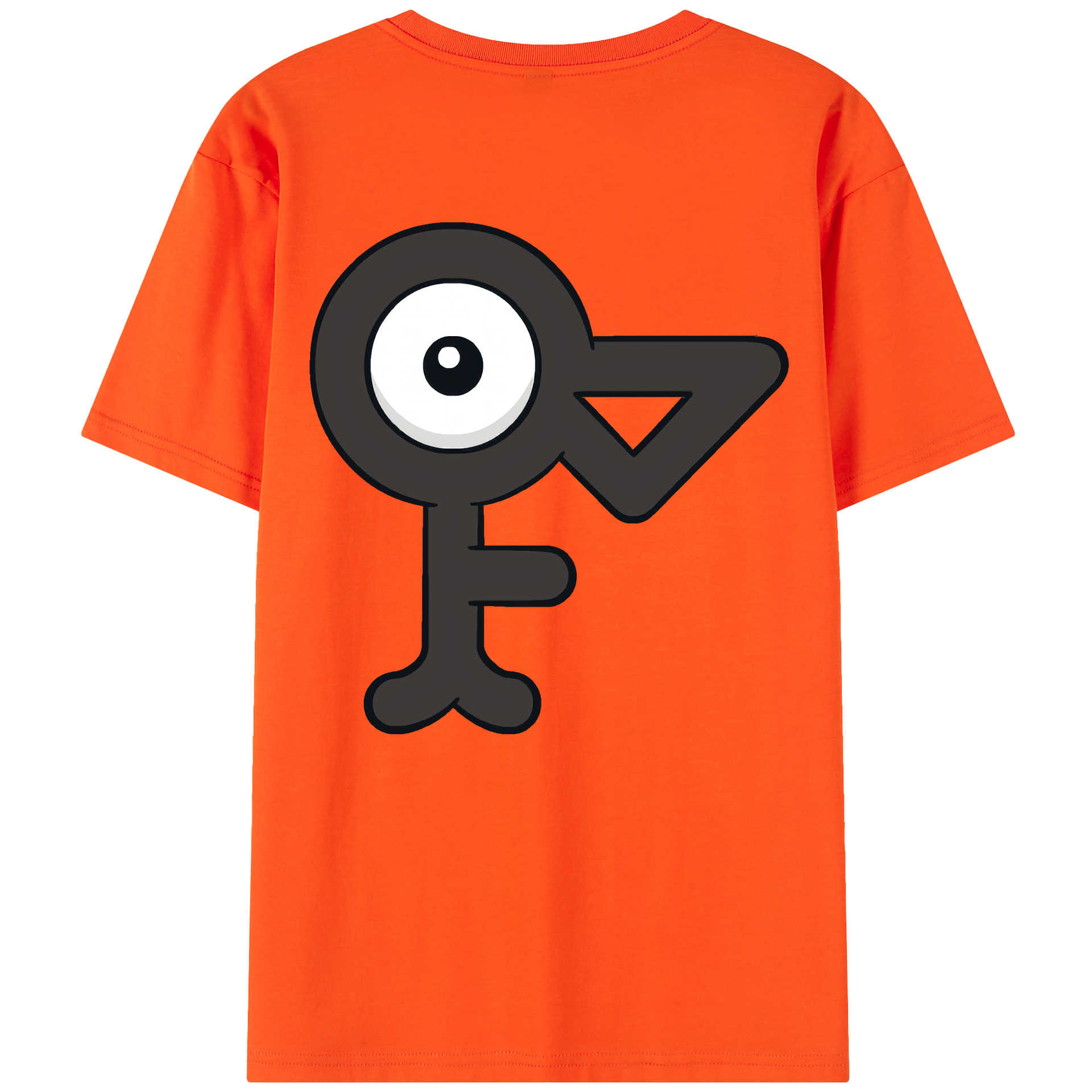 （画像用） ポケットモンスター Pokémon 綿100％半袖Tシャツ（背面プリント）